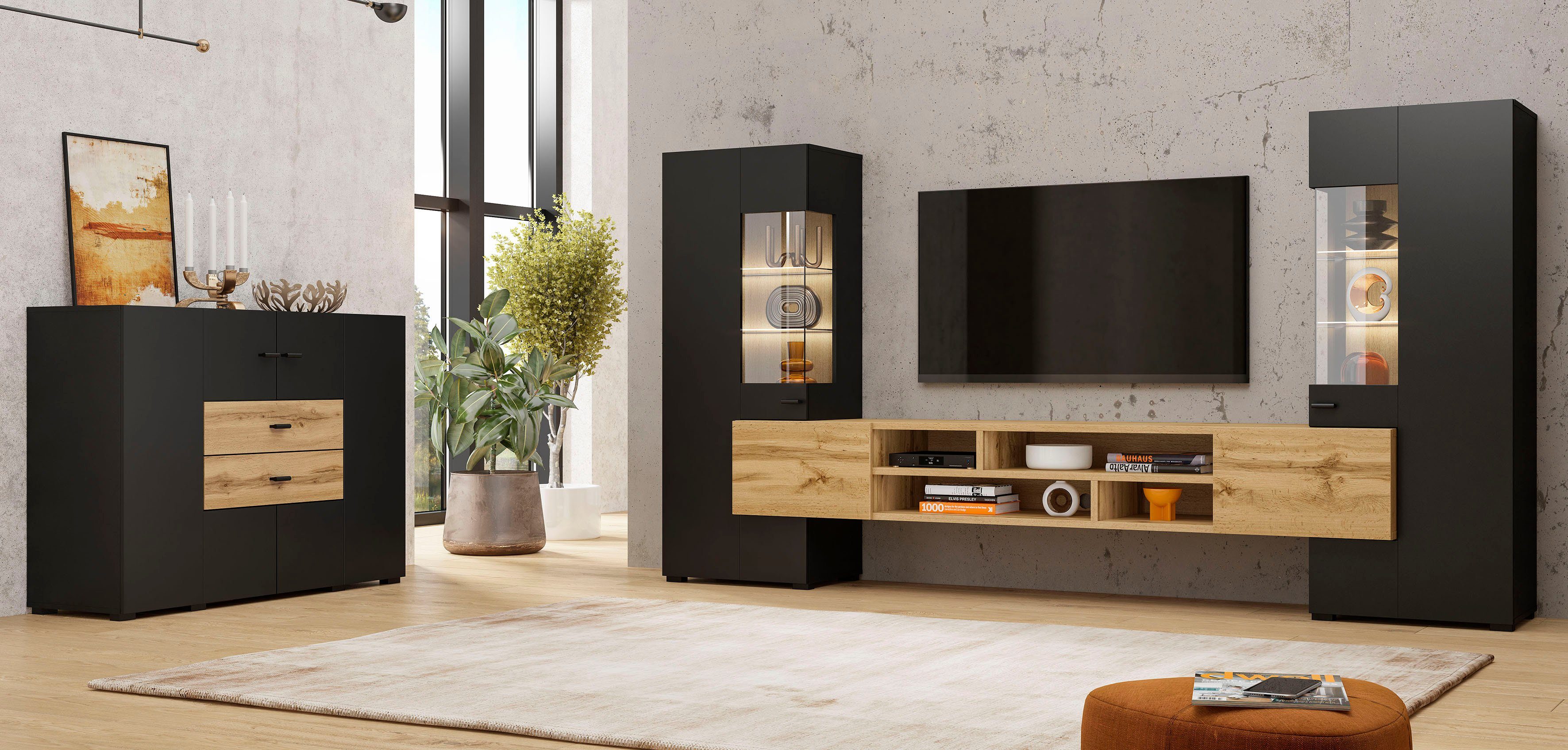 INOSIGN Wandmeubel Coby Breedte 270 cm