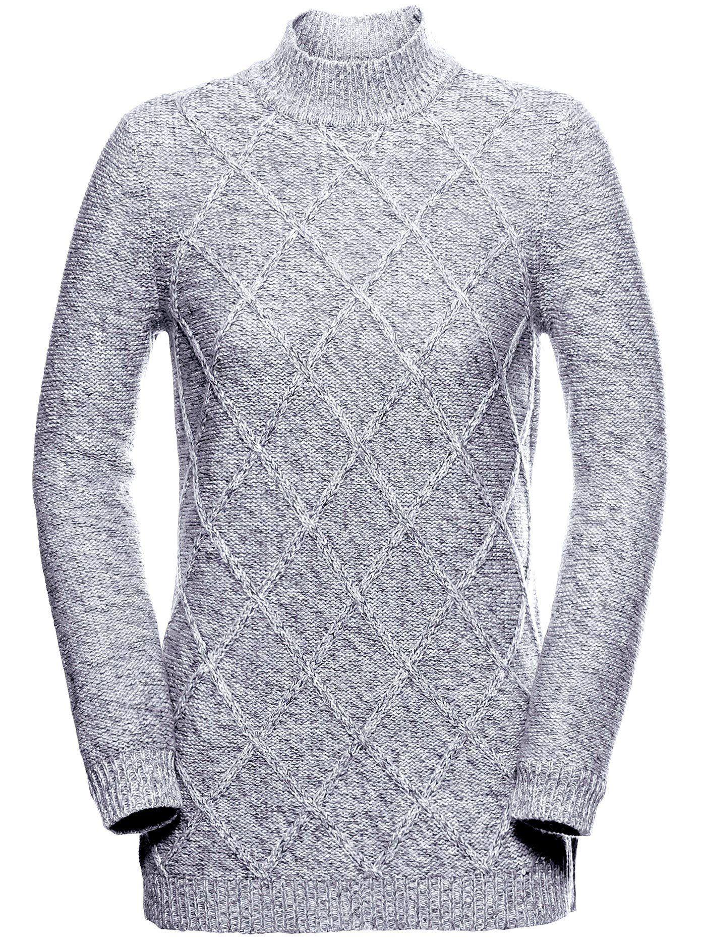 Classic Basics Trui met staande kraag Trui