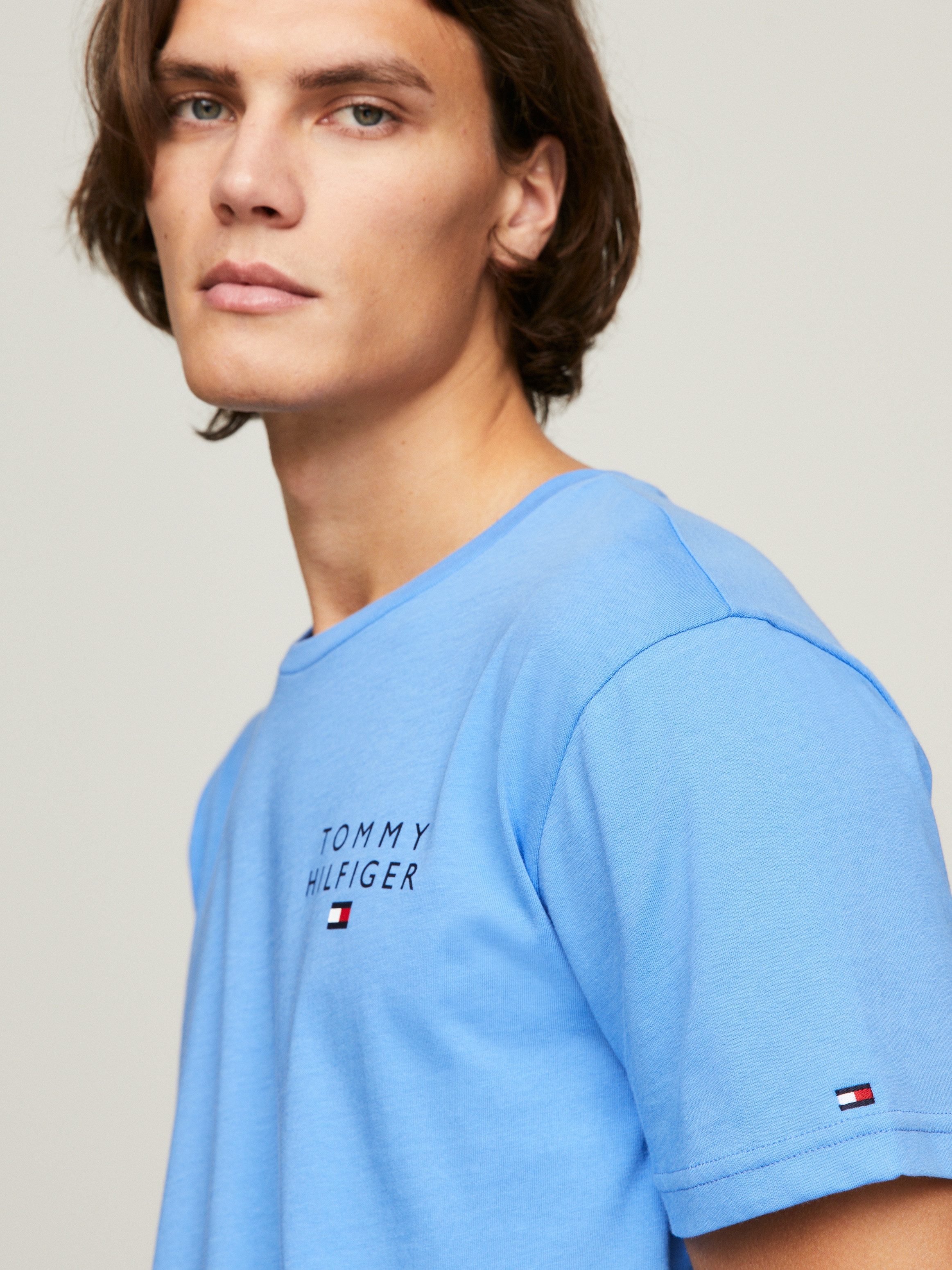 Tommy Hilfiger Underwear T-shirt CN SS TEE LOGO met tommy hilfiger merklogo-opdruk