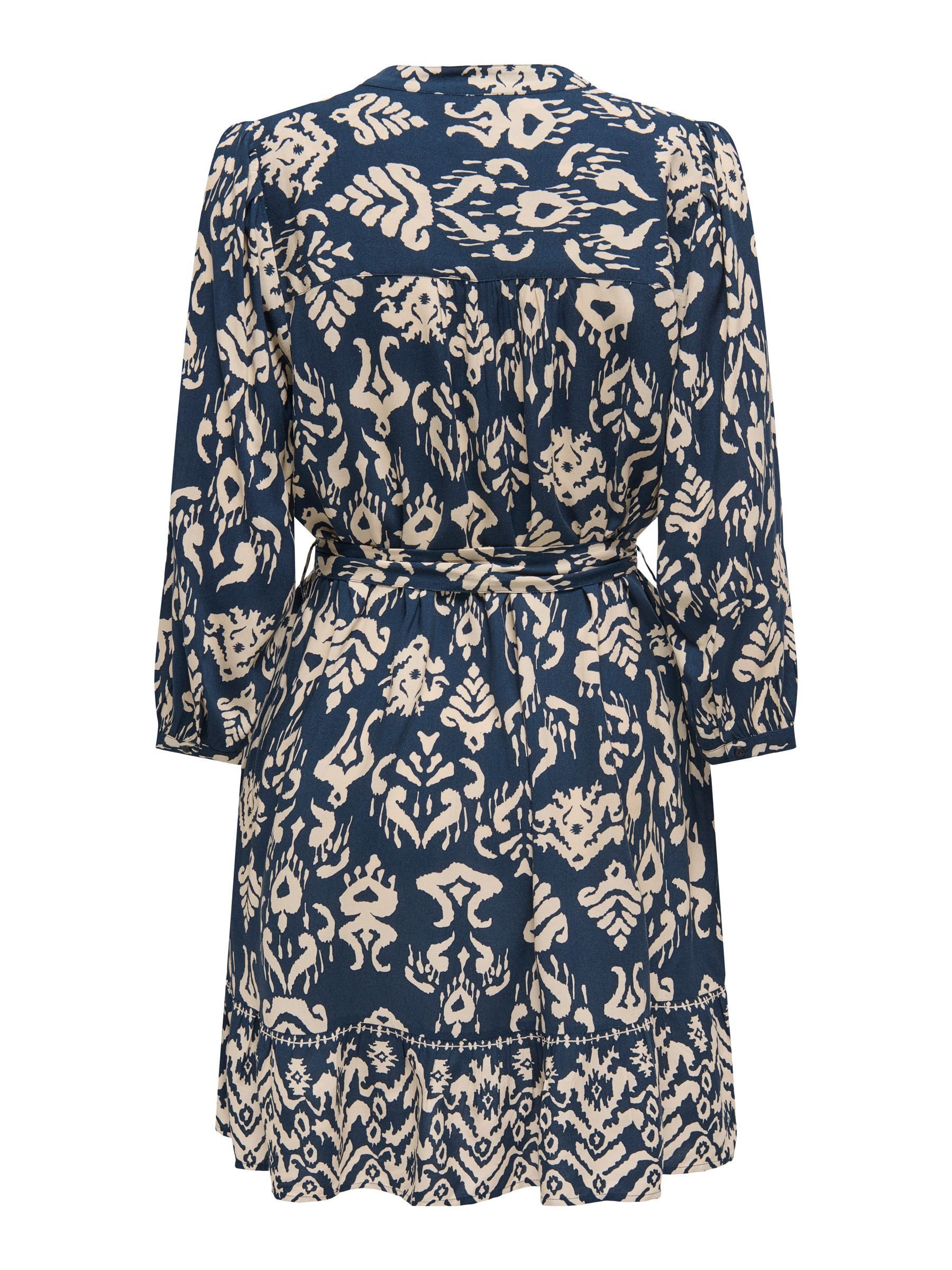 Only Tuniekjurk ONLANTONIA LIFE 3/4 SHORT DRESS WVN
