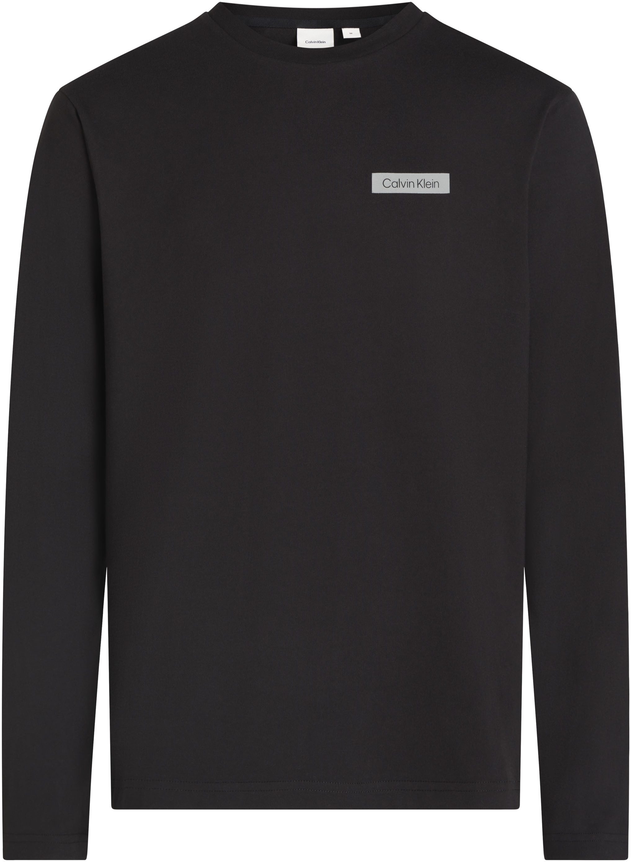 Calvin Klein Shirt met lange mouwen STACKED COLOR BLOCK LS T-SHIRT