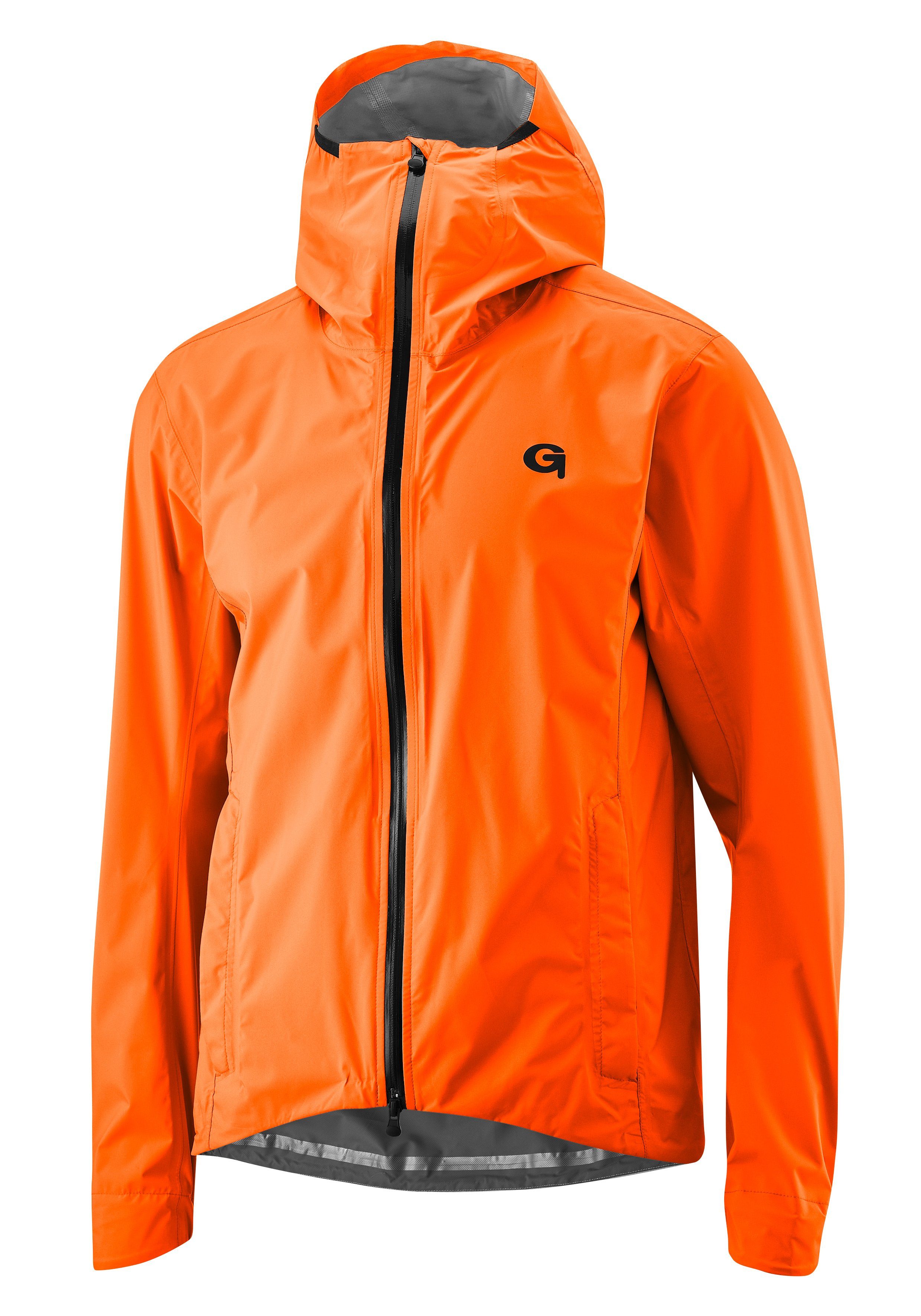 Gonso Fietsjack Save Jacket Trail M Herenregenjack wind- en waterdicht, fietsjack met capuchon