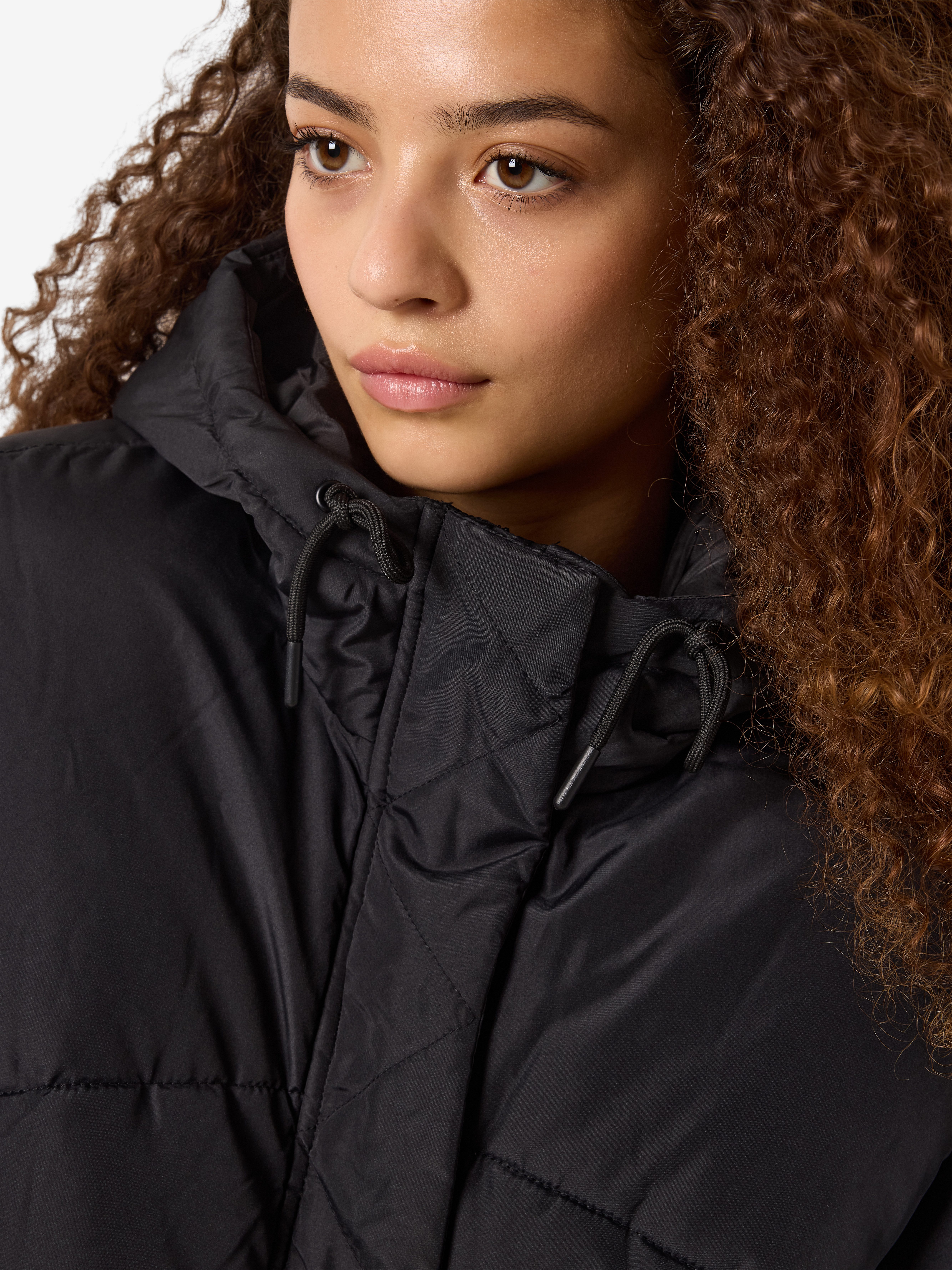 Noisy may Gewatteerde jas NMTENNA L/S LONG JACKET NOOS