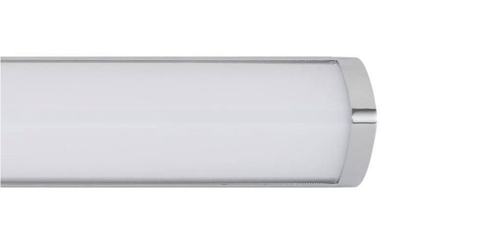 EGLO Led-wandlamp GITA 2 wandlamp, chroom, wit, IP44, spiegel lamp, badkamerlamp