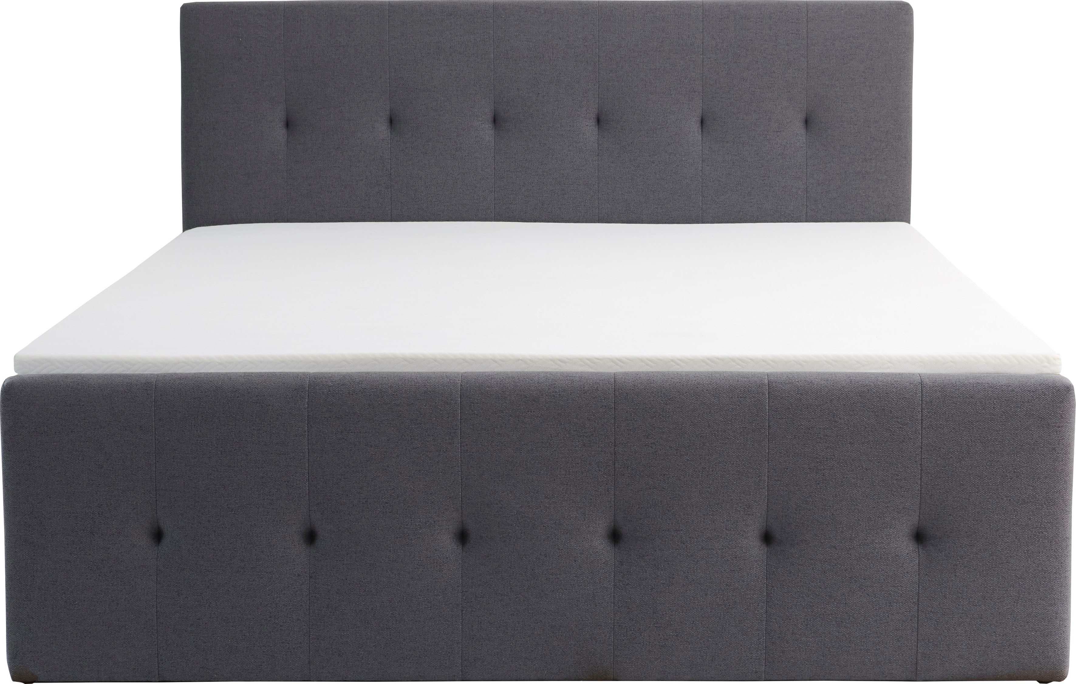 INOSIGN Boxspring Tessaja 180 x 200 cm, met bedkist, incl. topmatras