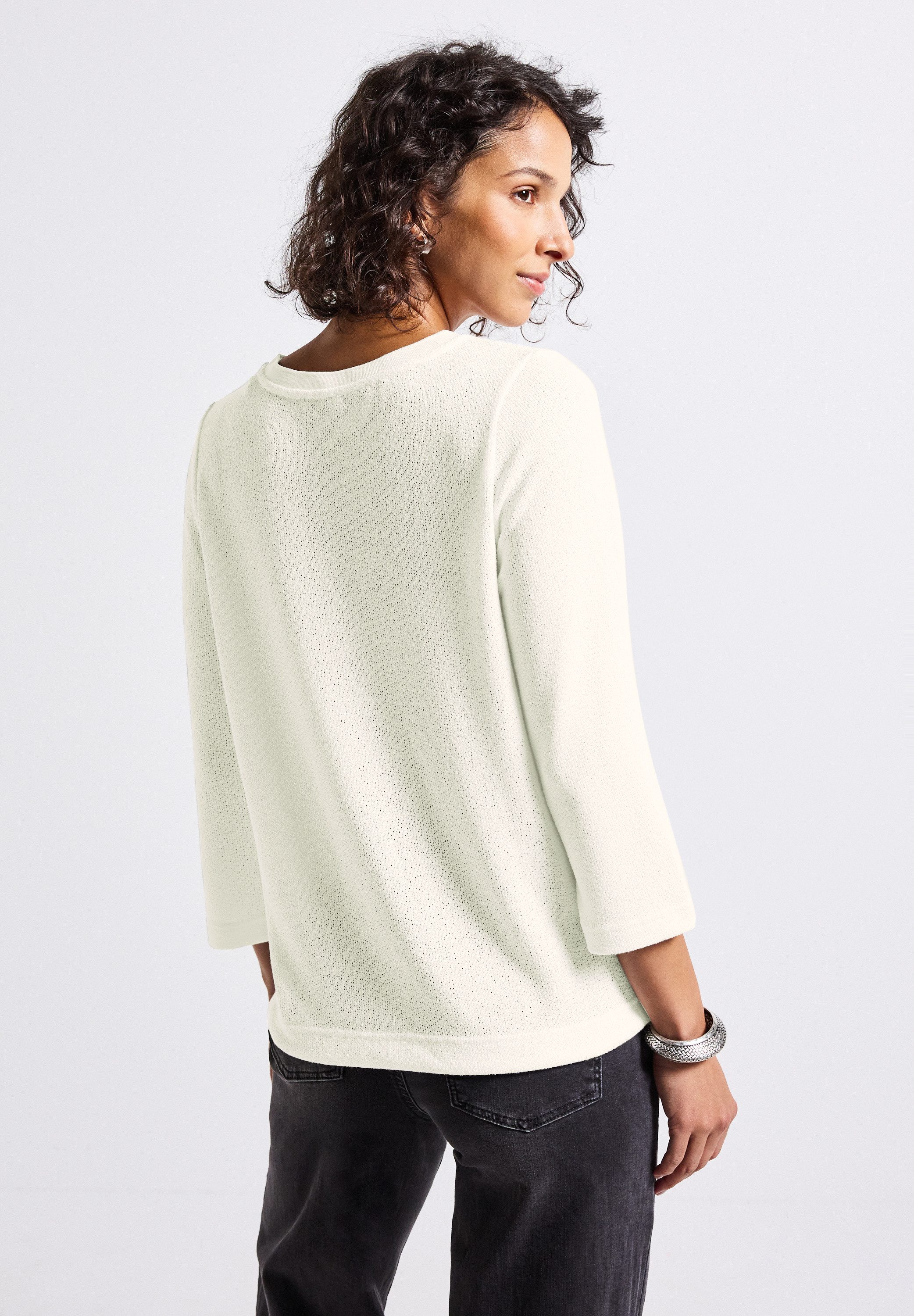STREET ONE Shirt met 3/4 mouwen