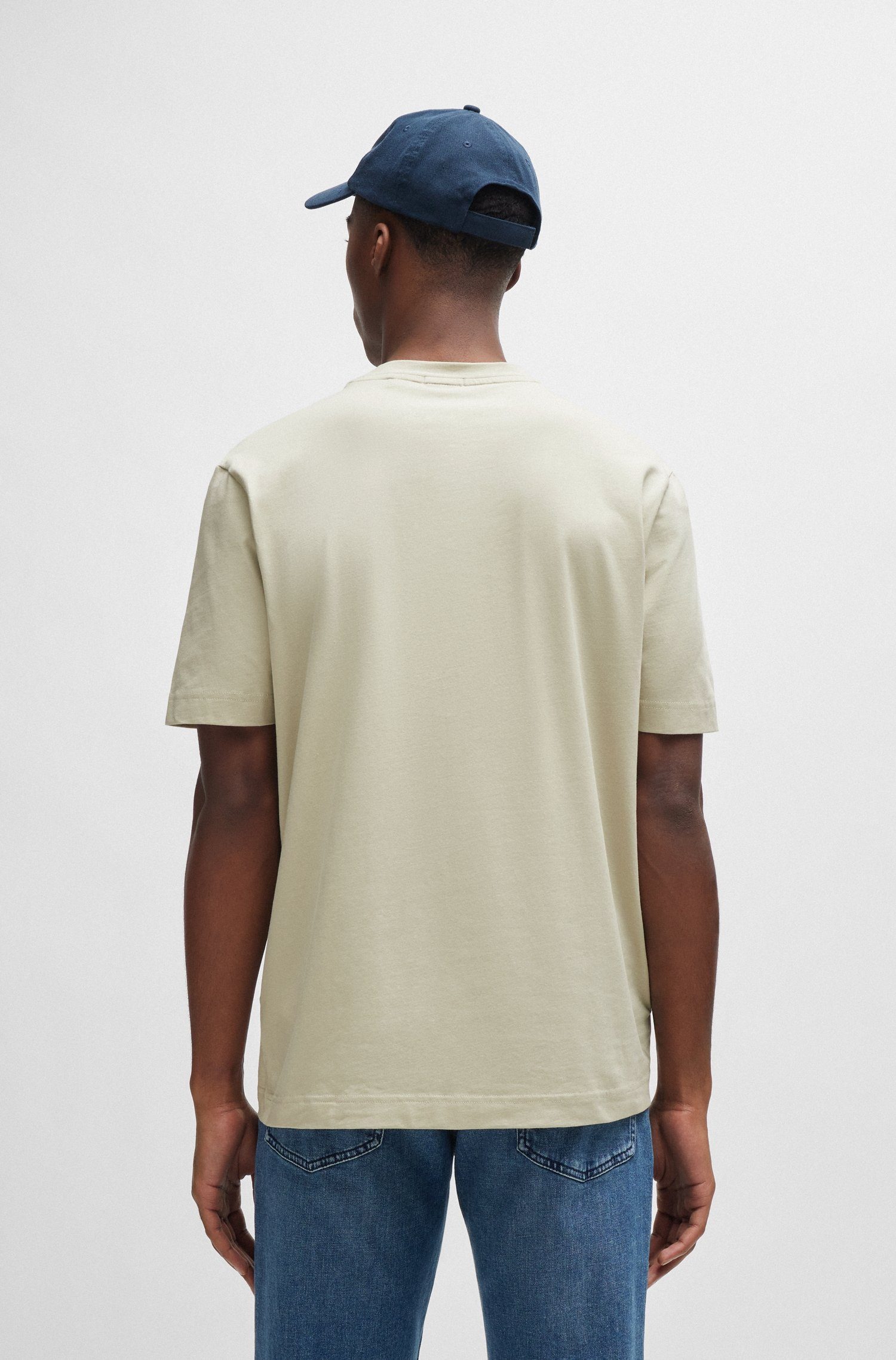 Boss Orange Shirt met print TChup met merkprint op de borst (1-delig)