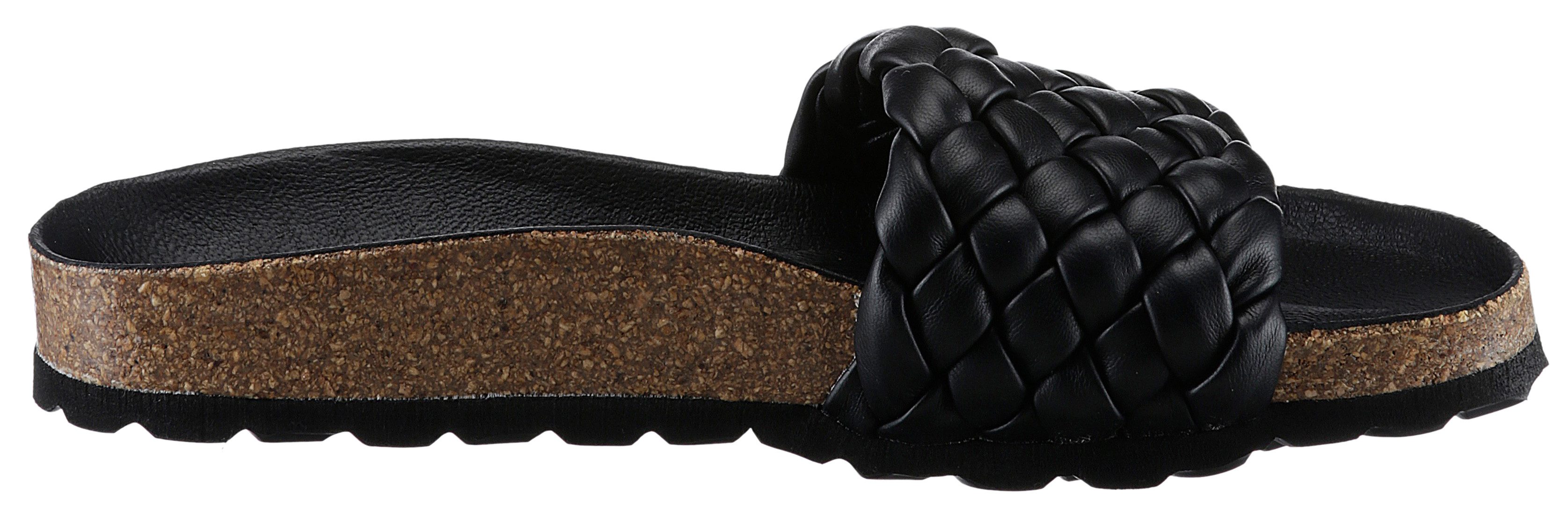VERBENAS Slippers RICA TRENZA SOFT , zomerschoen, slippers, strand schoen met vlechtbandage