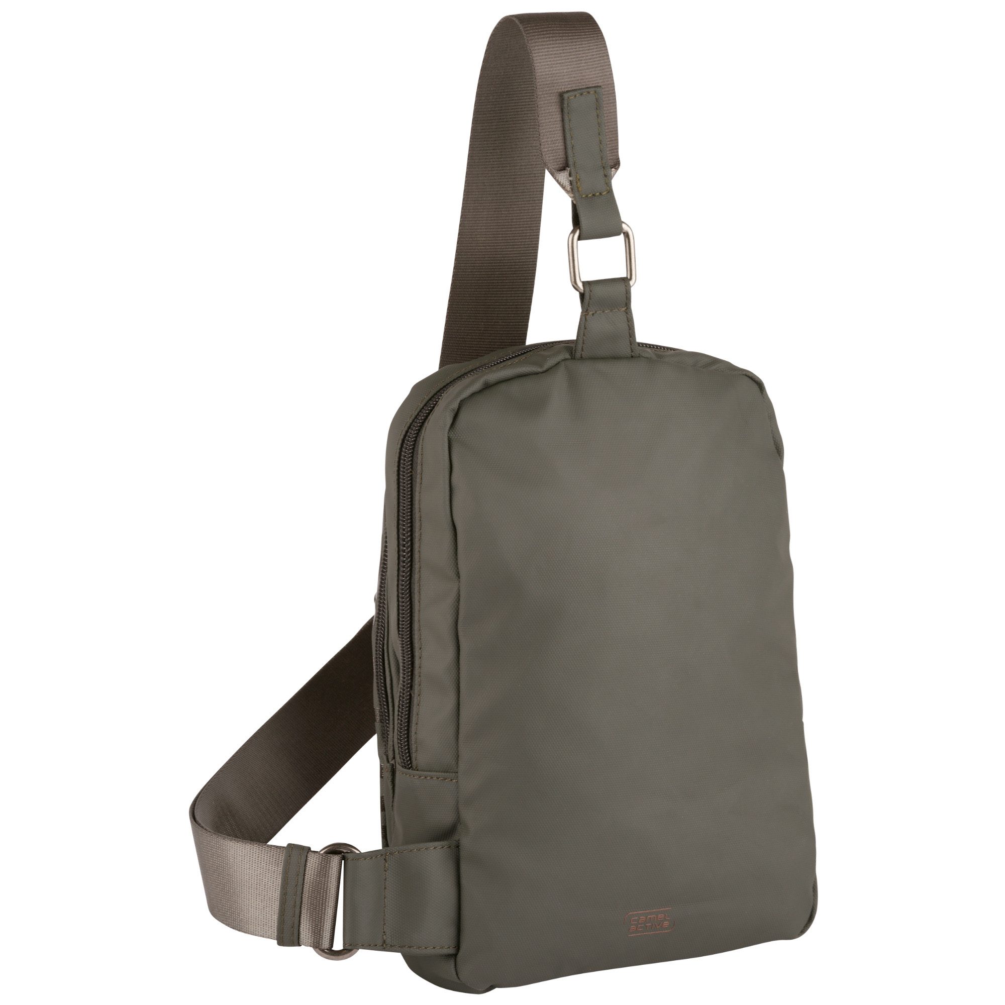 camel active Rugzak Explore waterafstotend gerecycled nylon en reflecterende ritsen