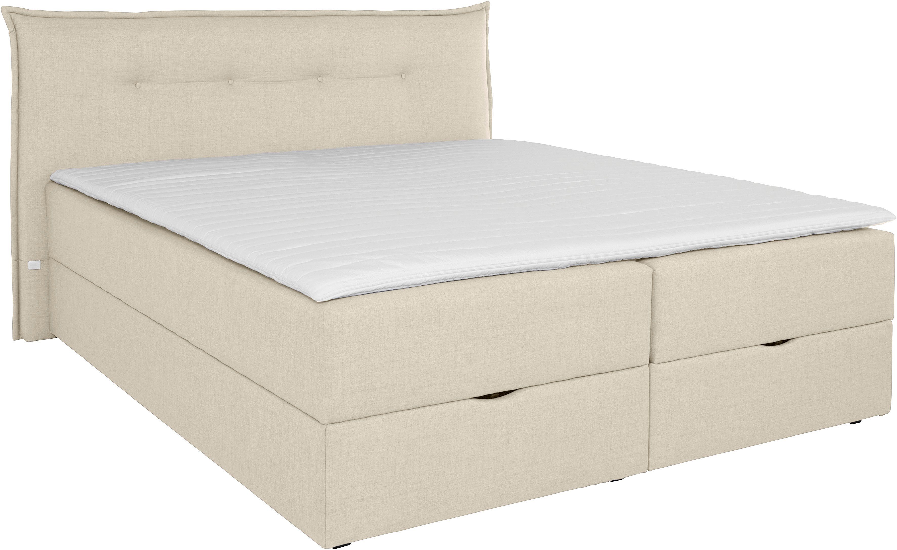 andas Boxspring Lichtgewicht inclusief bedkist & topmatras, in 4 breedten en 2 hardheden