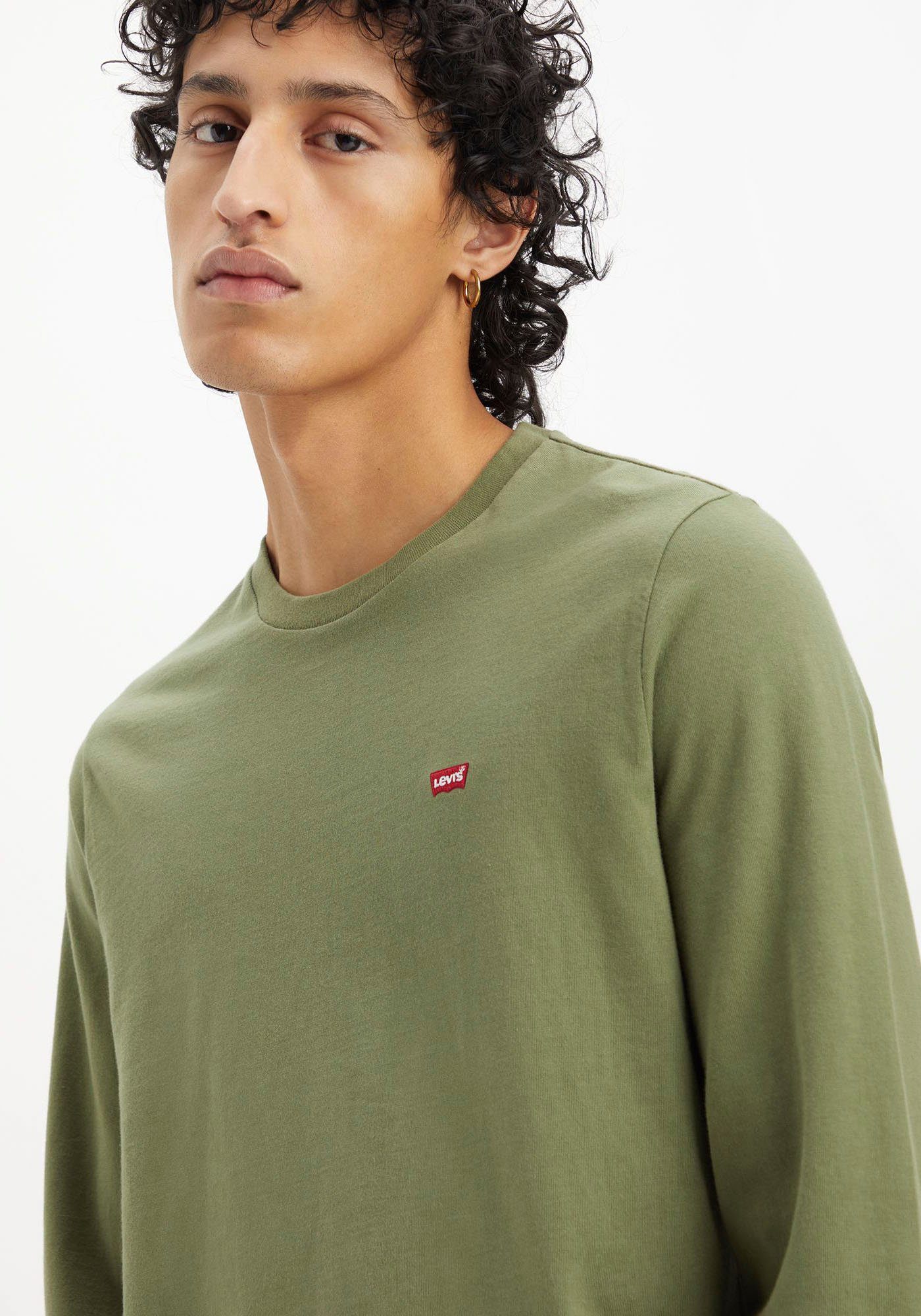 Levi's® Shirt met lange mouwen met logo-applicatie