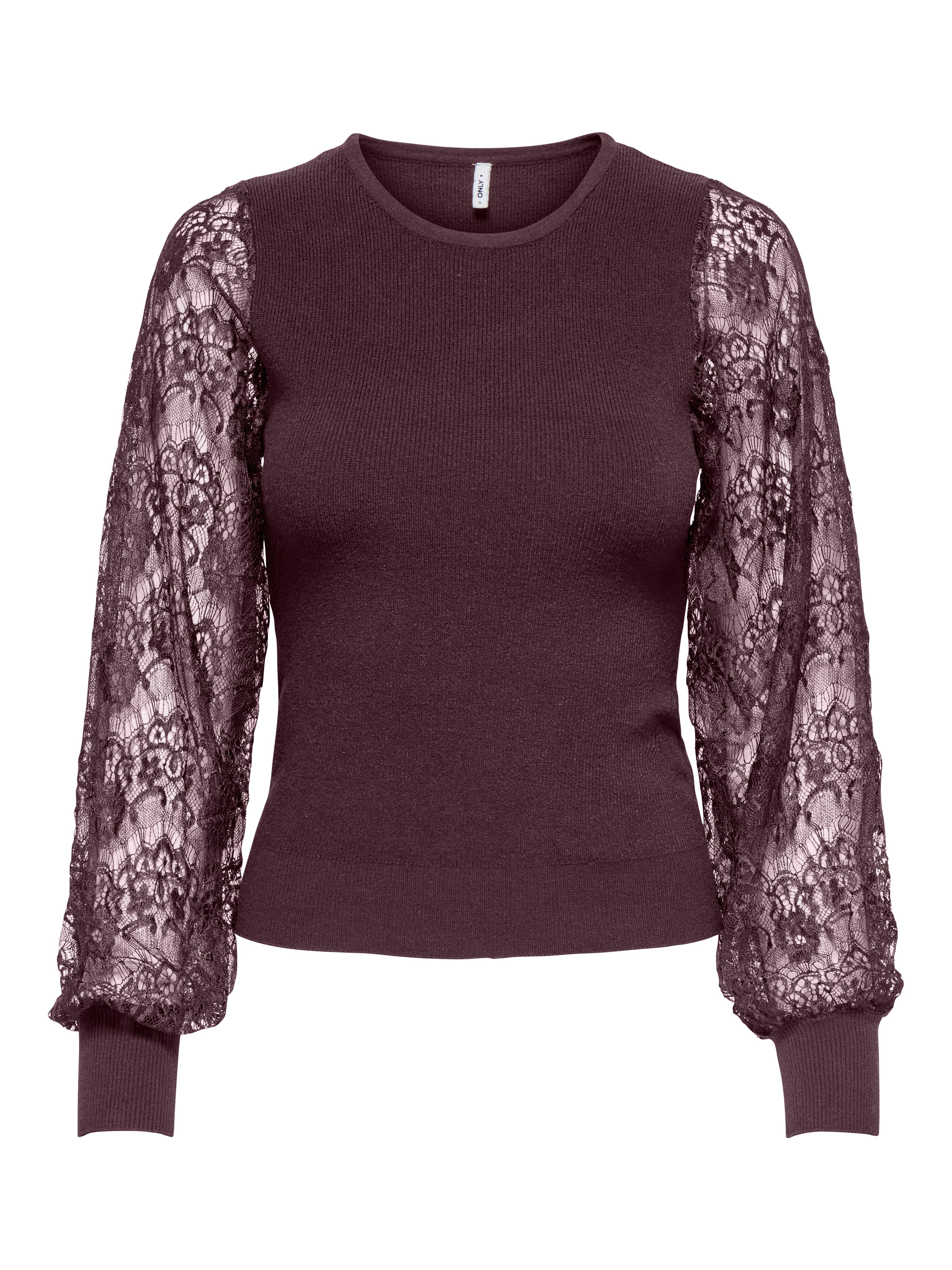 Only Trui met ronde hals ONLPERRY LIFE LS MIX O-NECK KNT