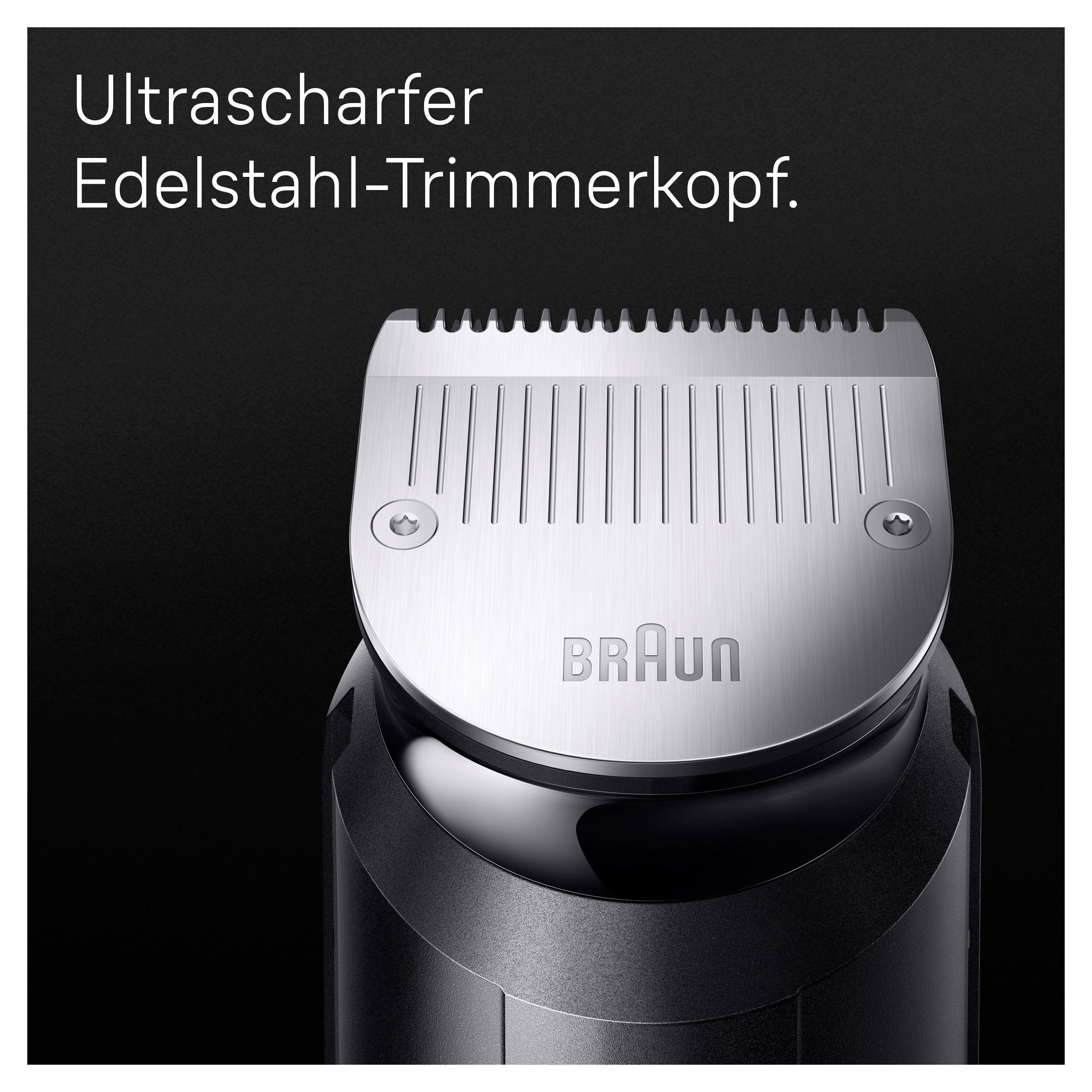 Braun Tondeuse All-In-One Styling Set MGK7450 waterdicht, 11-in-1 baardtrimmer (set)