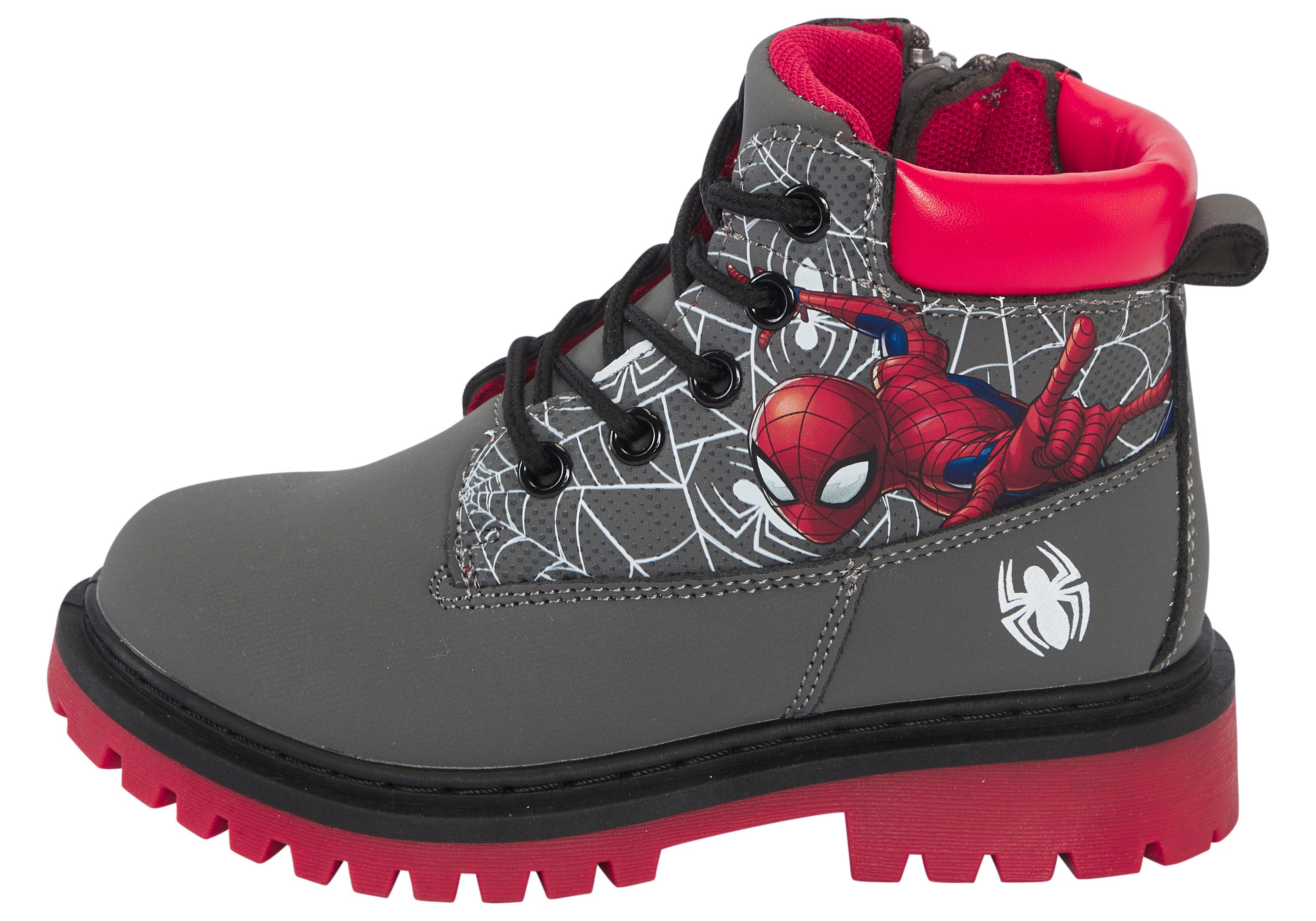 Disney Veterschoenen Spiderman Winterschoenen, winterboots, veterlaarzen, winterlaarzen