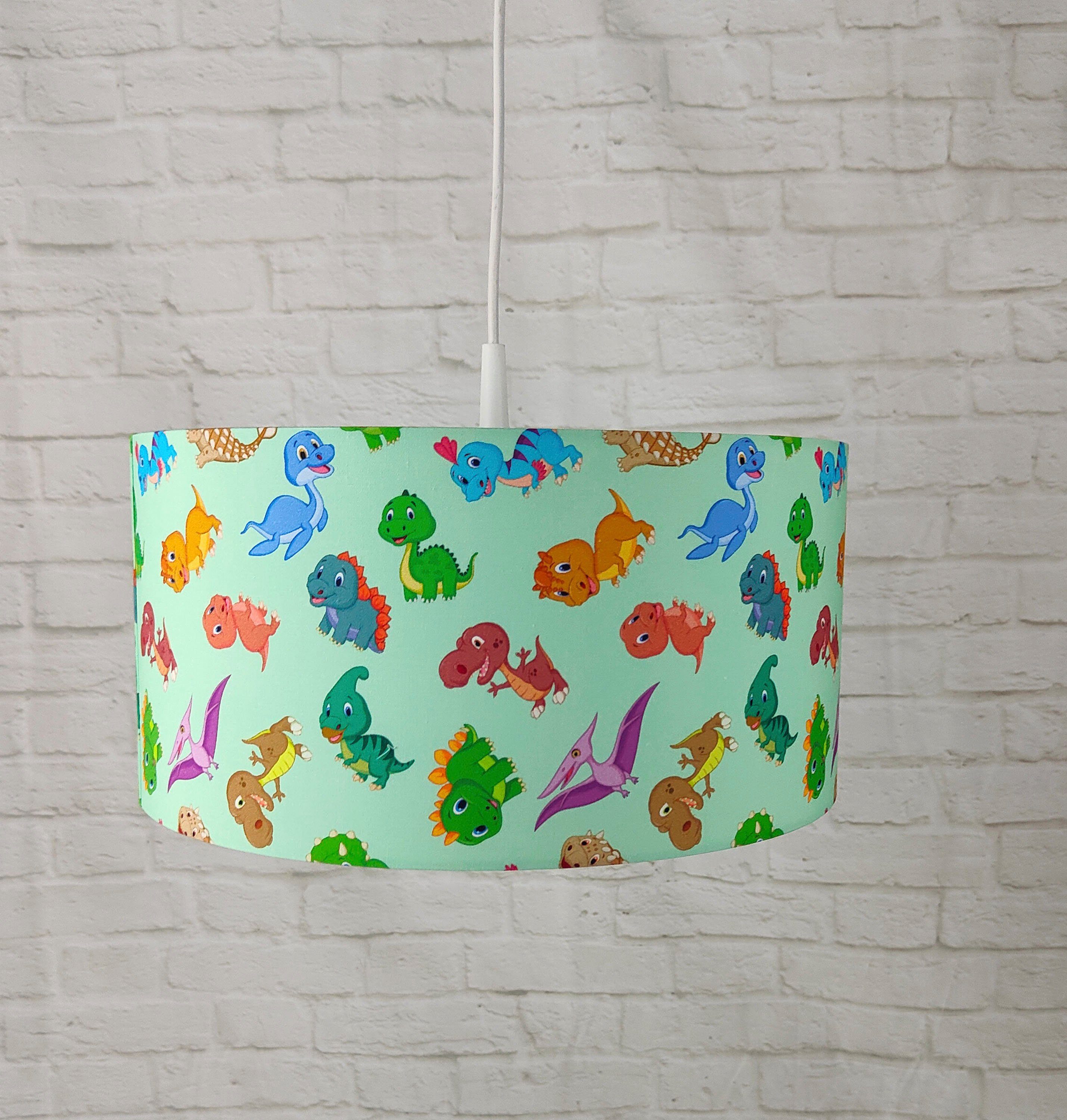 niermann Hanglamp Stoffen hanglamp dino's (1 stuk)