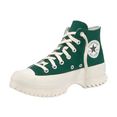 converse plateausneakers chuck taylor all star lugged 2.0 hi groen
