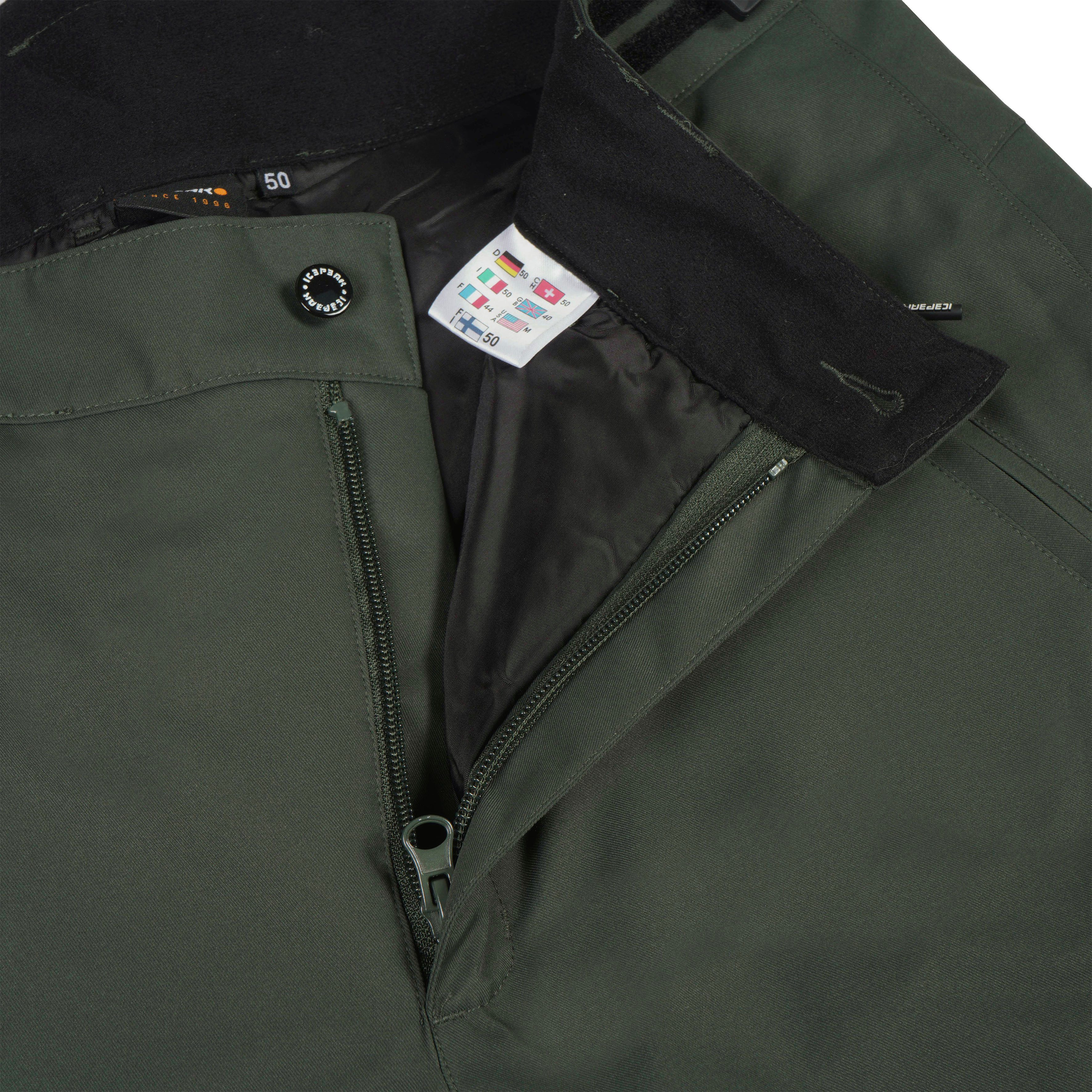 Icepeak Skibroek ICEPEAK COLMAN met subtiele logobadge aan de beenafsluiting (1-delig)