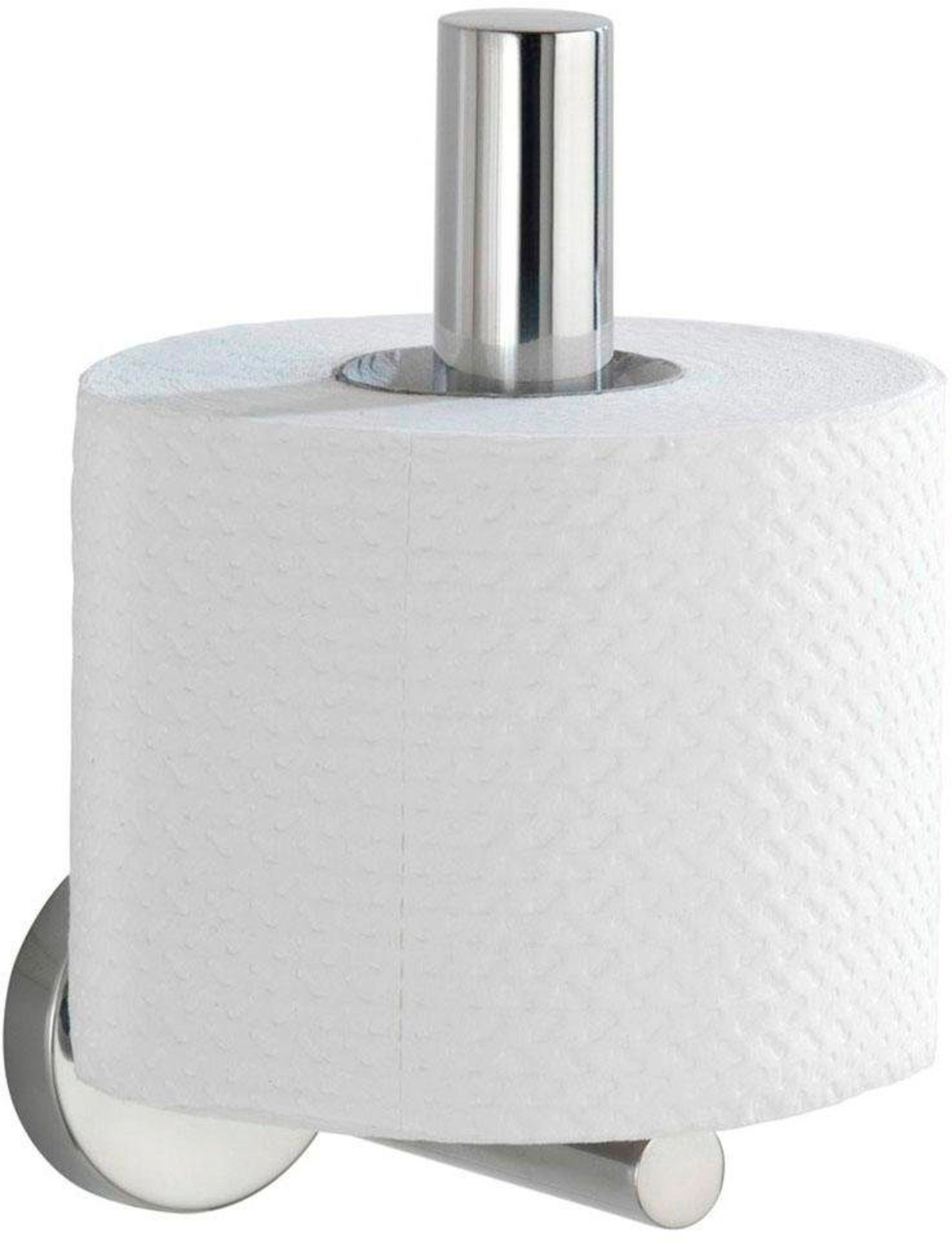 WENKO Toilet-voorraadrollenhouder Bosio Edelstaal, roestvrij