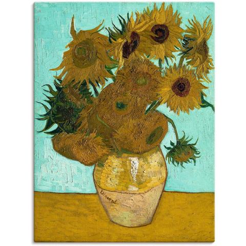 Artland artprint Vase mit Sonnenblumen. 1888