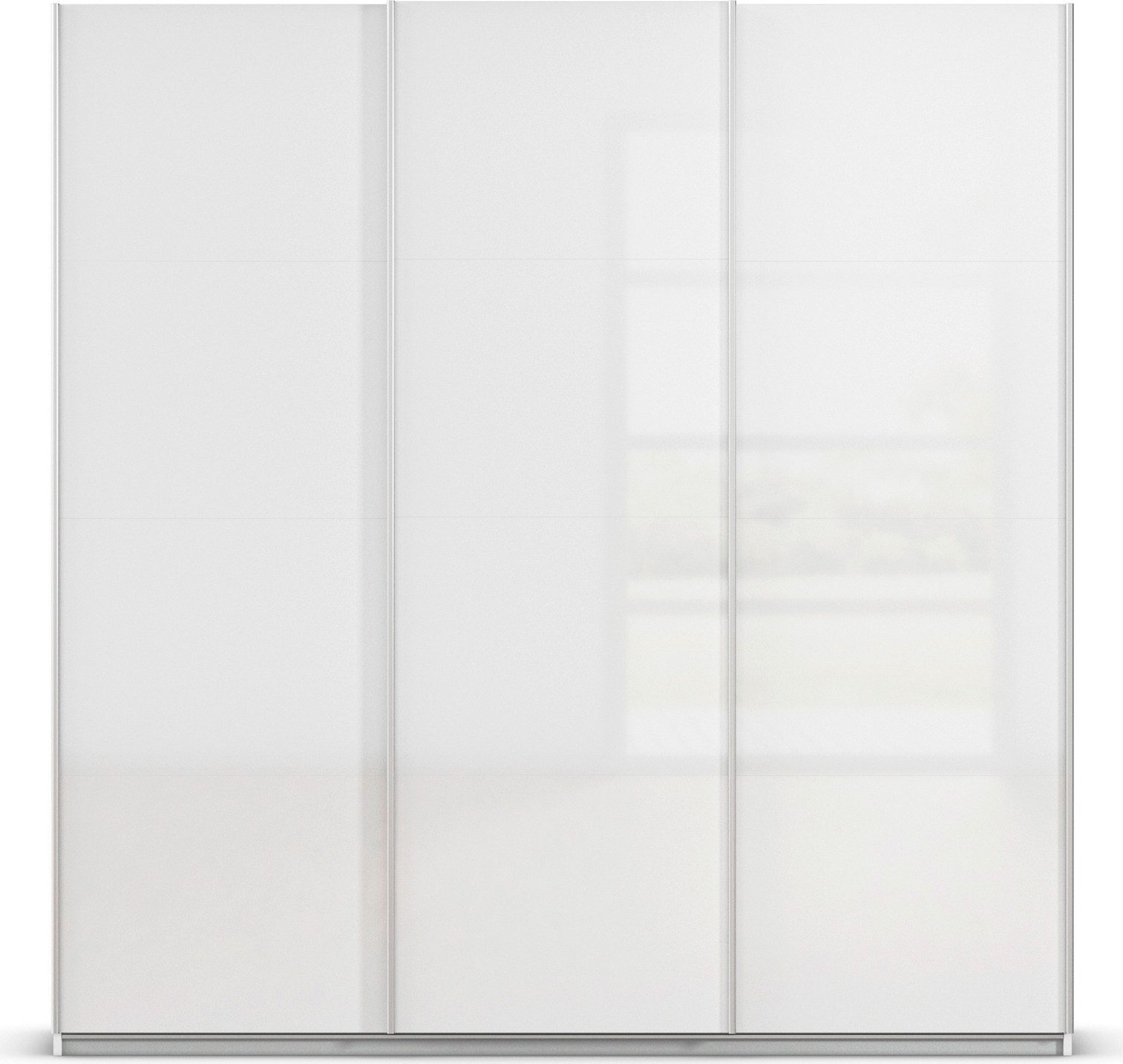 rauch Schuifdeurkast Kledingkast kast garderobe AGORDO met decor- of hoogglansfront doordachte binnenuitrusting, in 4 breedtes en 2 hoogtes made in germany