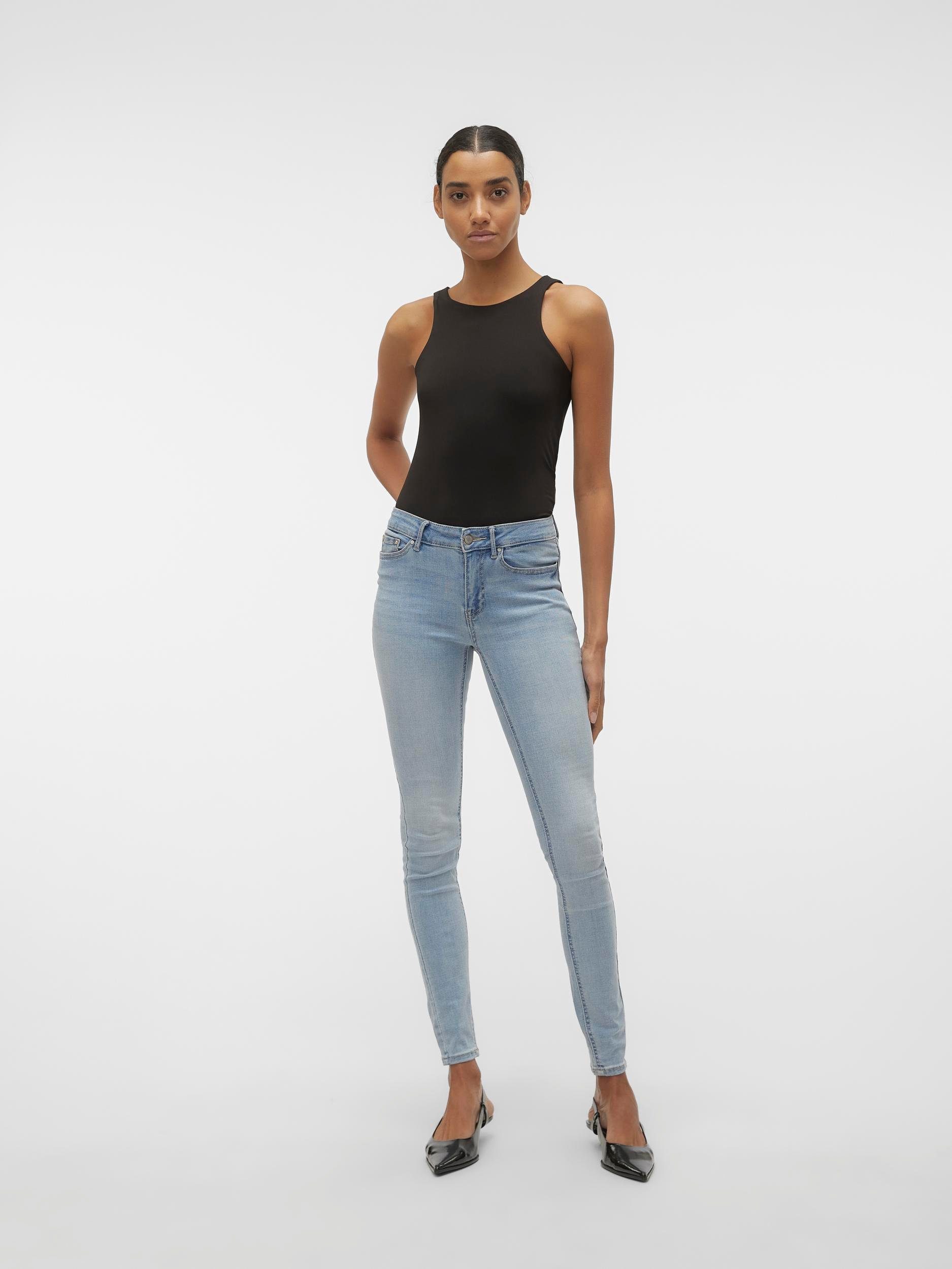Vero Moda Skinny fit jeans VMFLASH MR SKINNY JEANS LI3102 GA NOOS