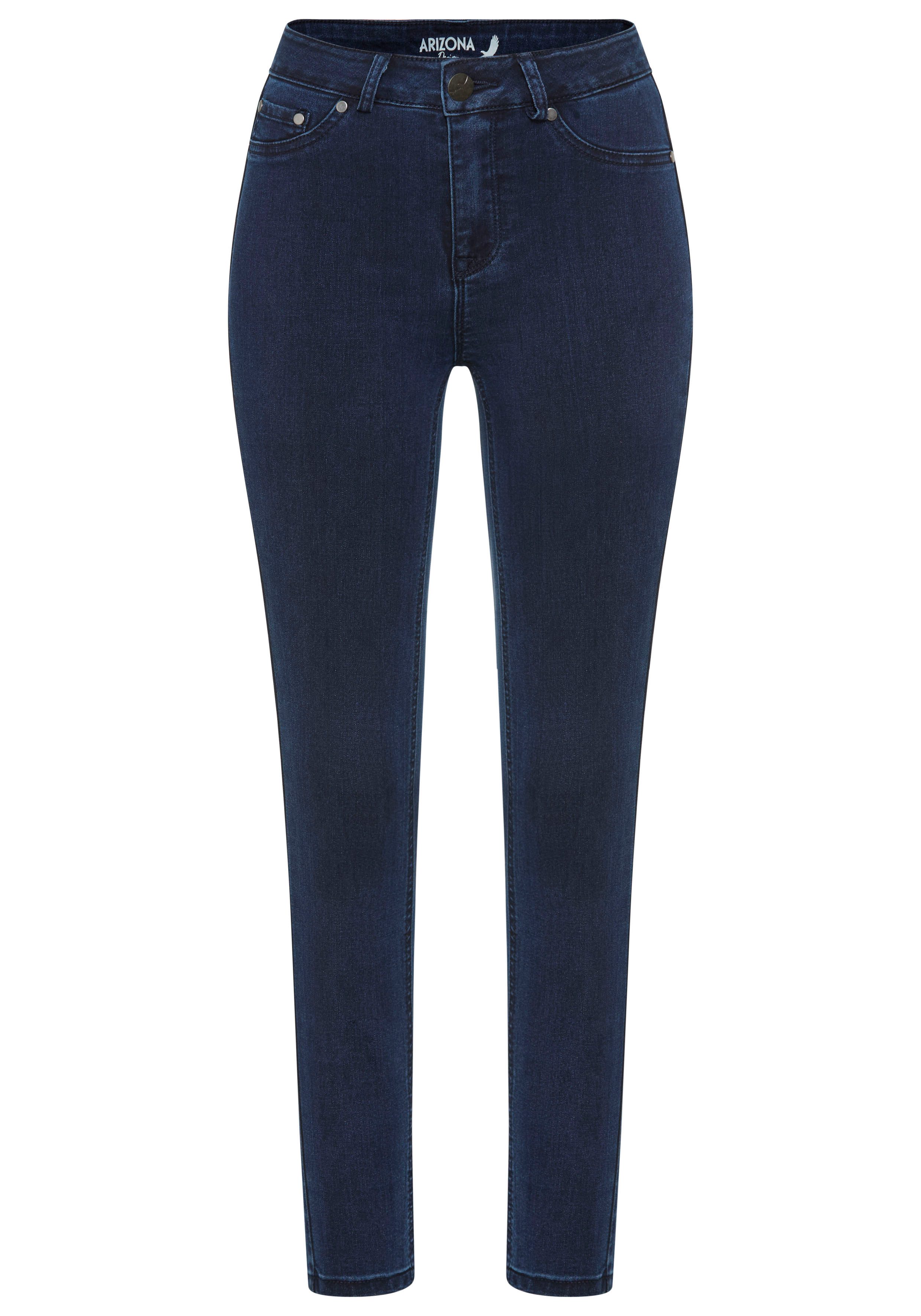 Arizona Skinny fit jeans Ultra Stretch extra-strak gesneden pasvorm, modieuze used-wassing