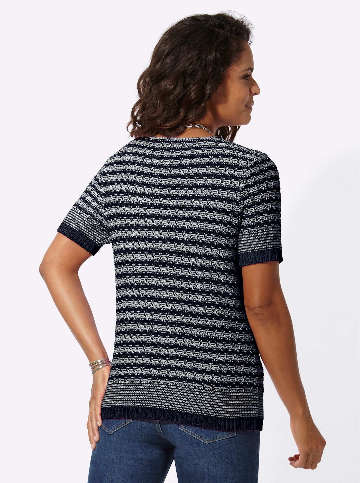 Casual Looks Trui met korte mouwen Trui