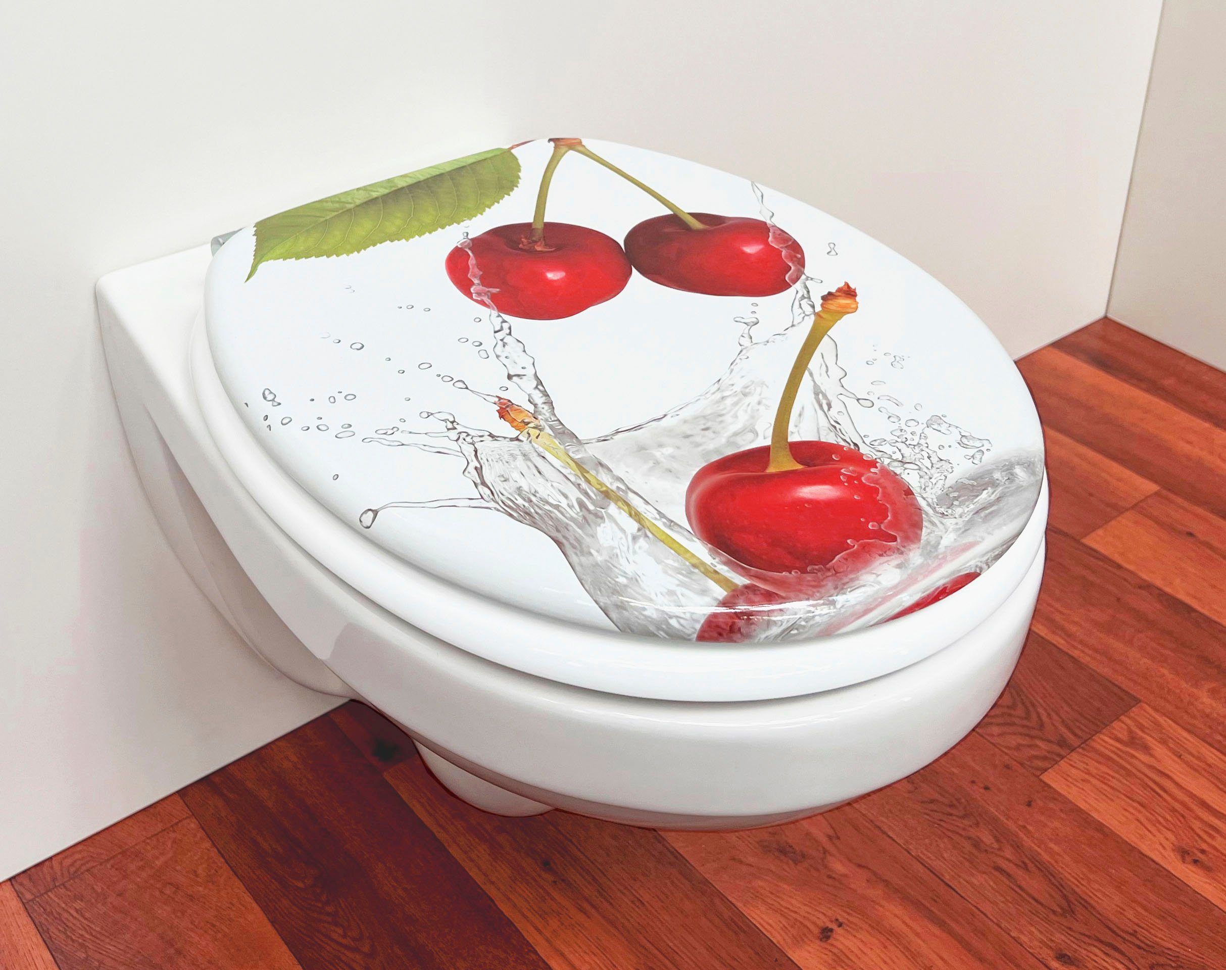 ADOB Toiletzitting Kers Soft-closemechanisme, zeer stabiel