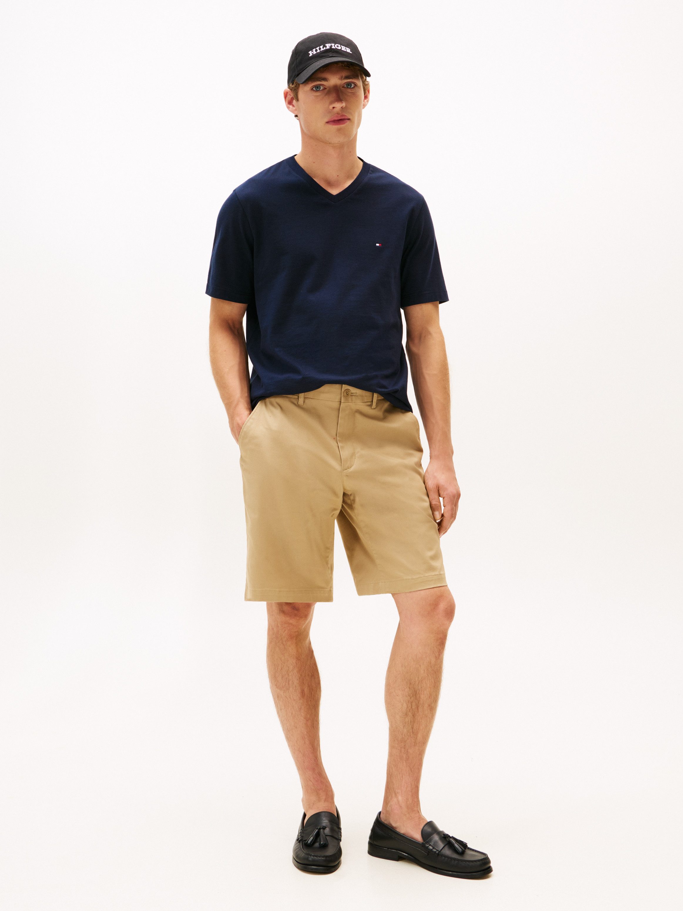 Tommy Hilfiger Shirt met V-hals ESSENTIAL V-NECK TEE