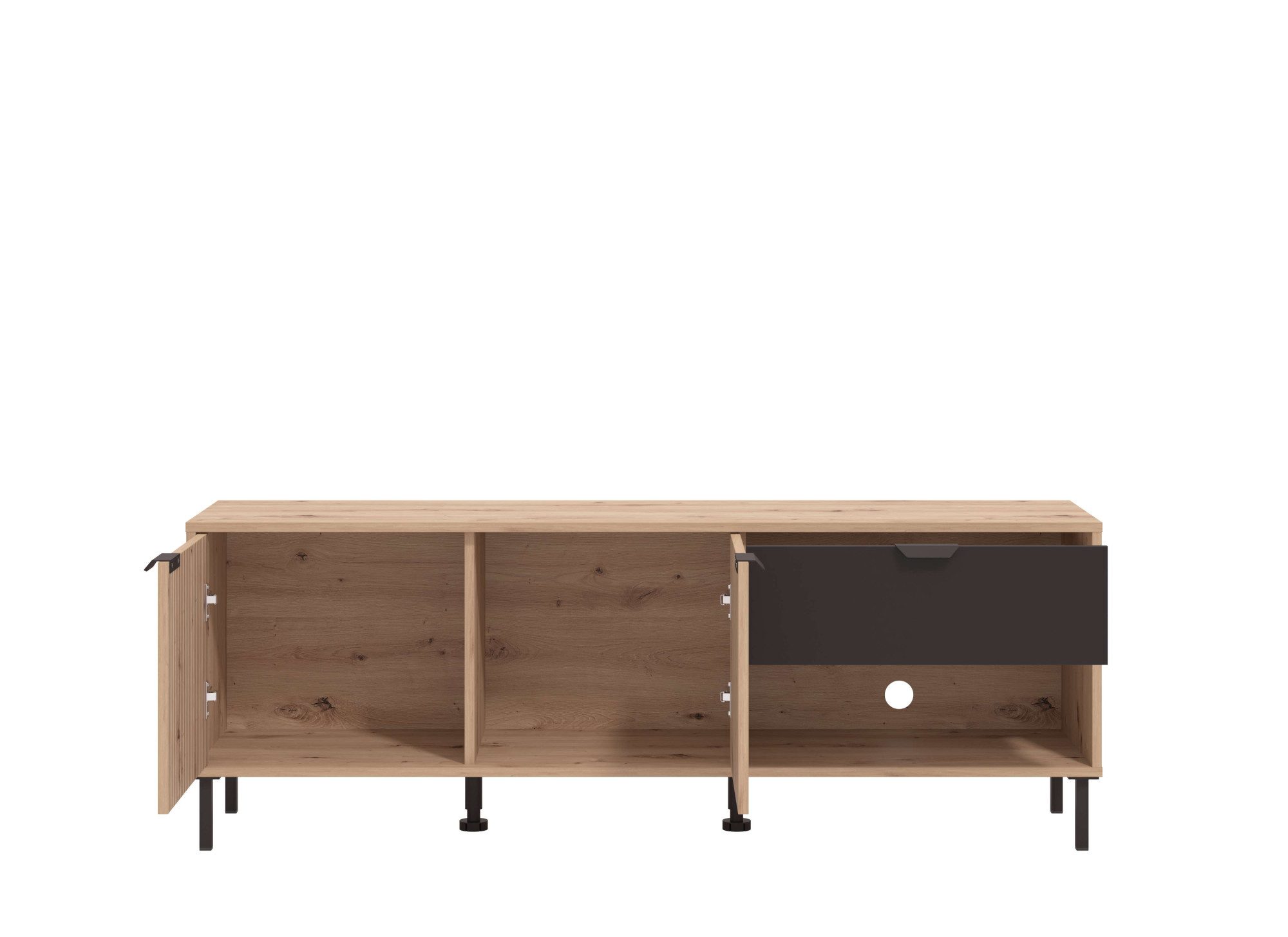 Home affaire Tv-meubel Mayenne TV-Lowboard, Breedte 150 cm, TV-kast, TV-standaard