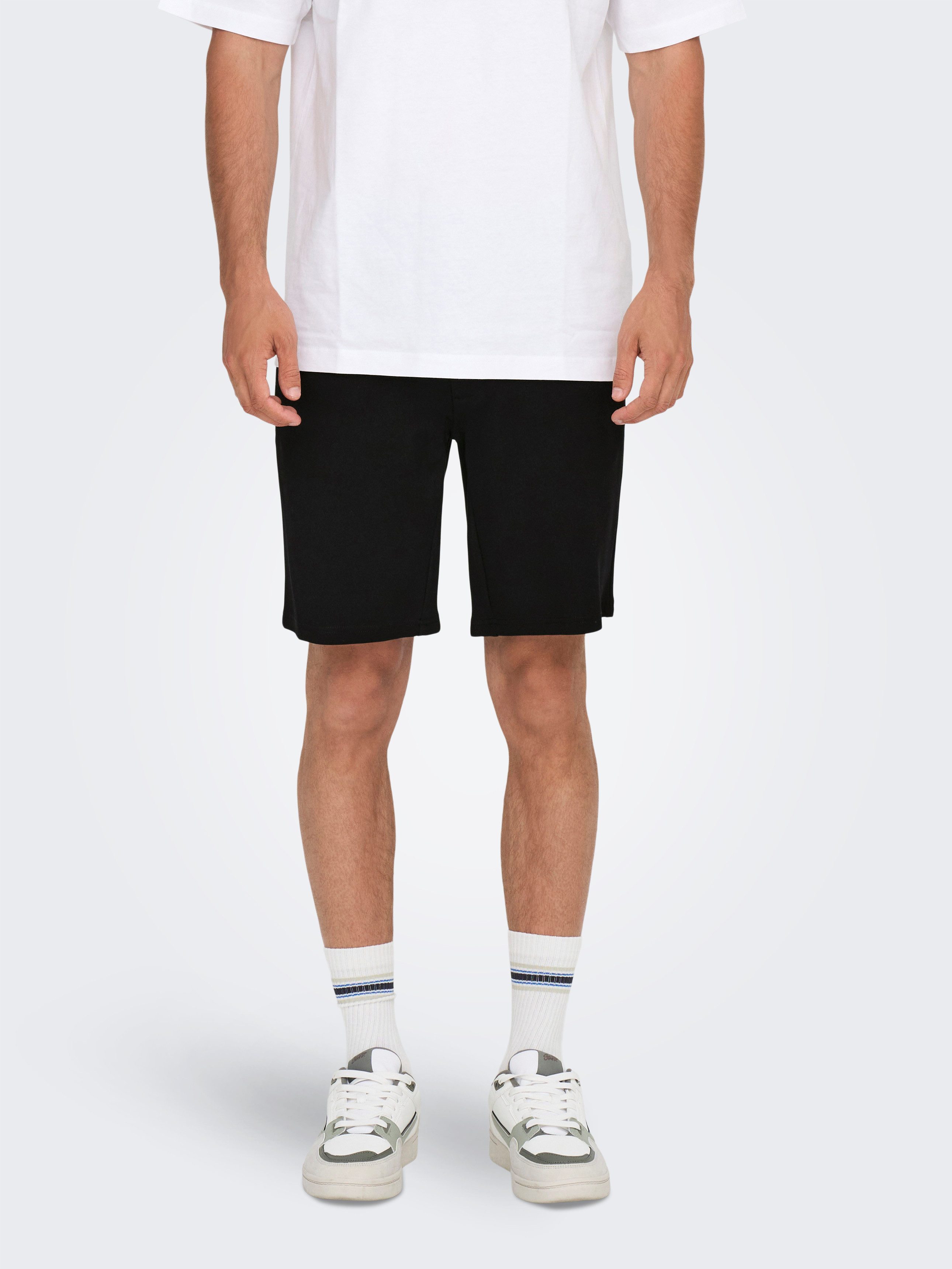 ONLY & SONS Chino-short MARK SHORTS heren bermuda broeken maat XXL zwart