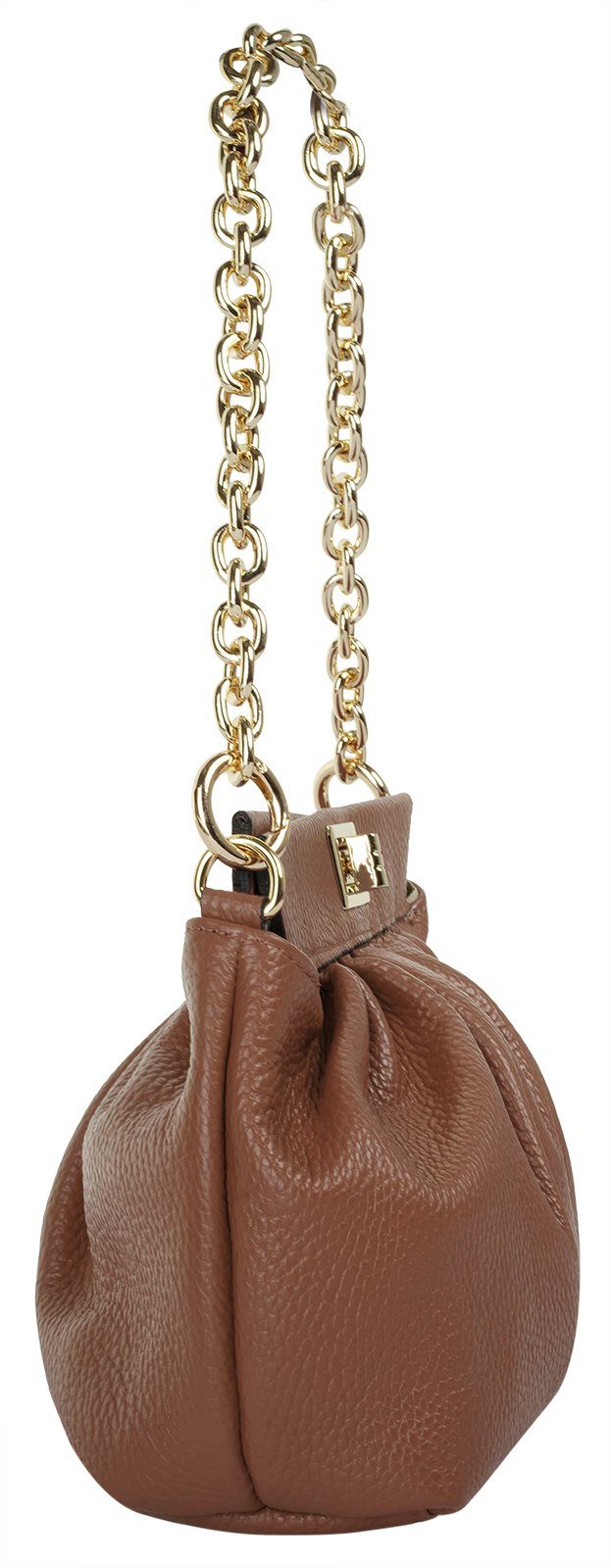 Cluty Schoudertas echt leer, made in italy