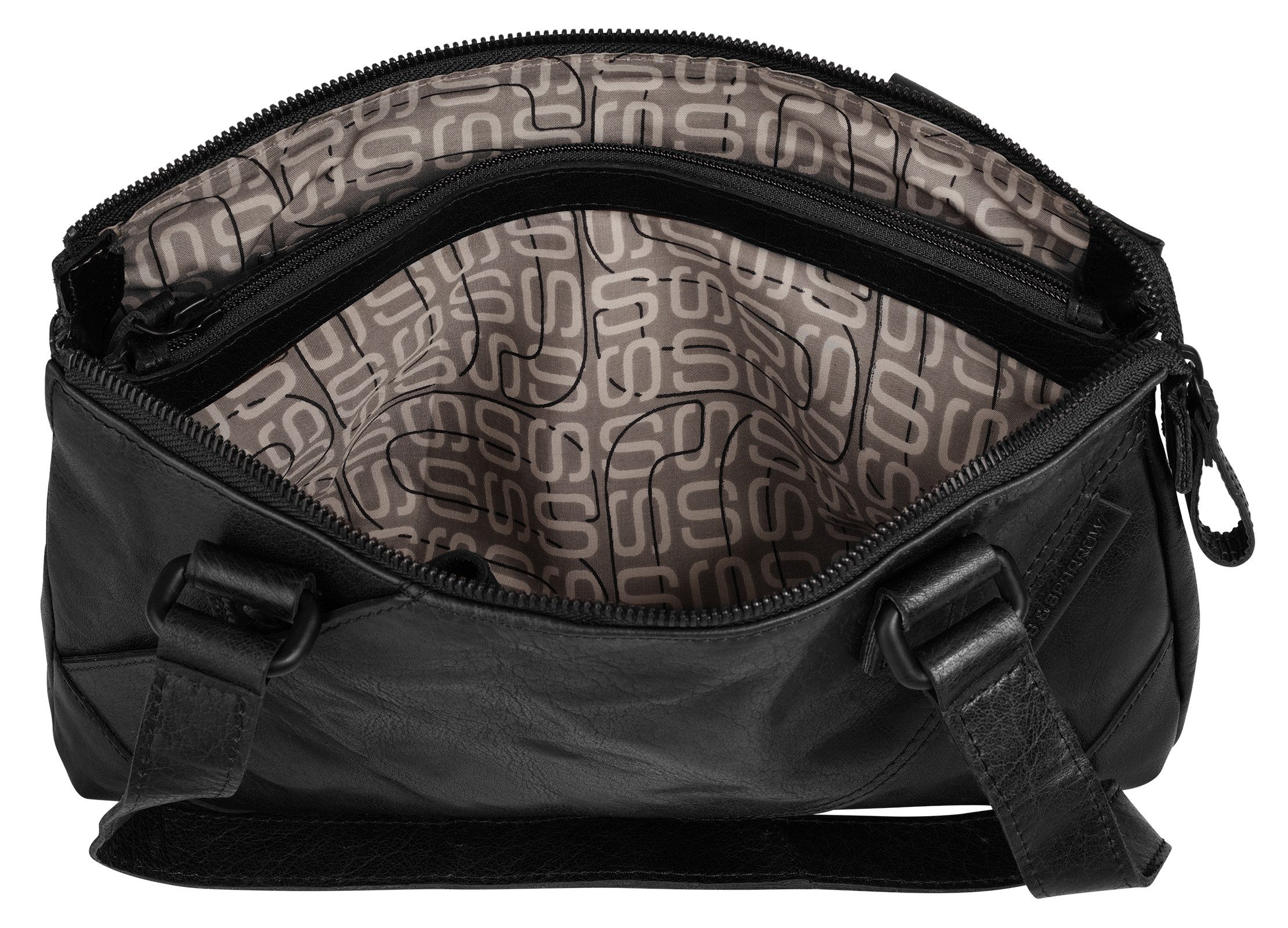 Spikes & Sparrow Tas echt leder