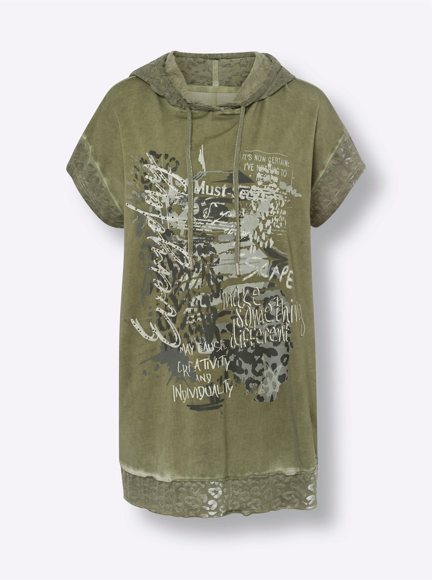 heine Capuchonshirt Shirt (1-delig)