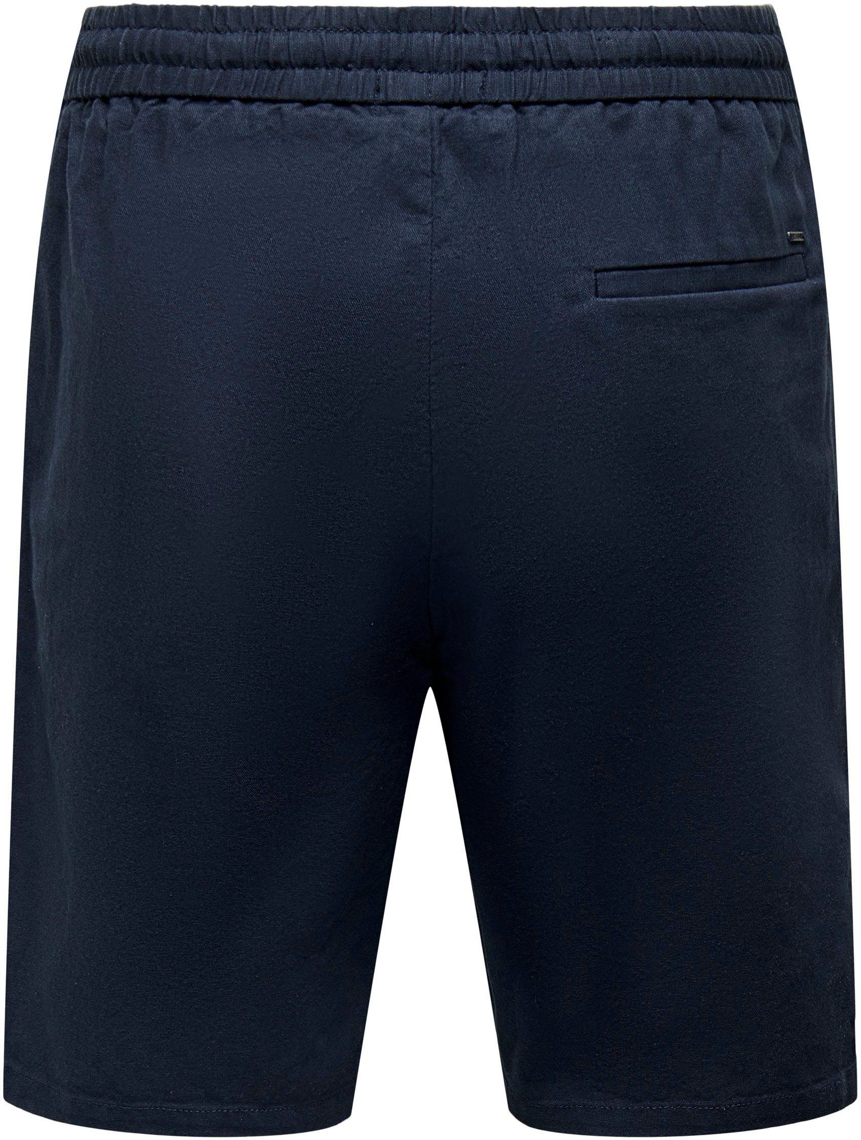 ONLY & SONS Short ONSLINUS 0007 COT LIN SHORTS NOOS