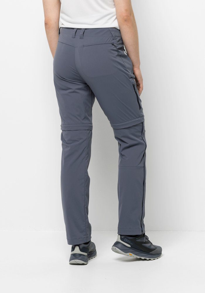Jack Wolfskin Afritsbroek GLASTAL ZIP AWAY PANTS W