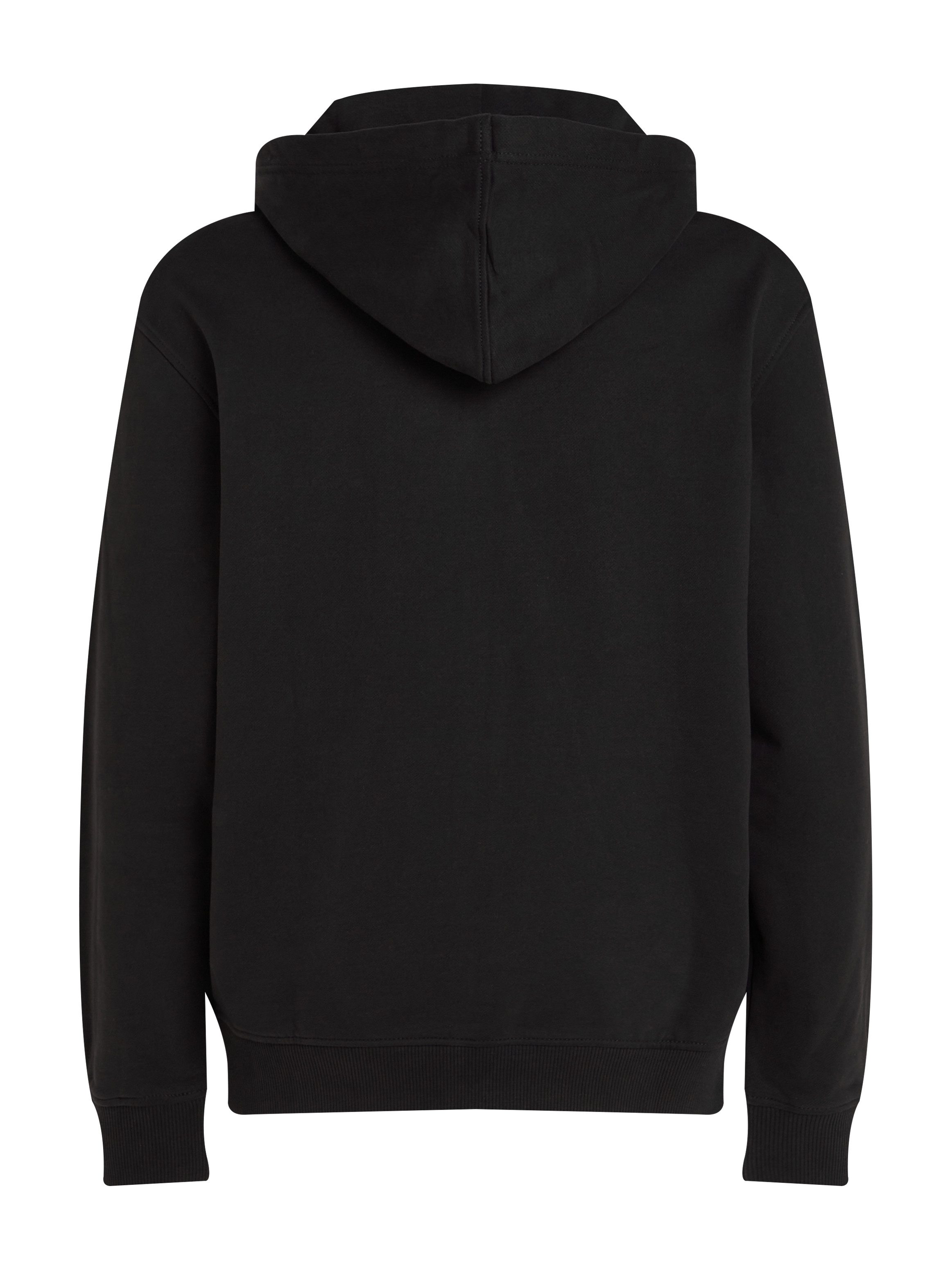 Calvin Klein Sweatvest WOVEN LABEL ZIP THROUGH HOODIE