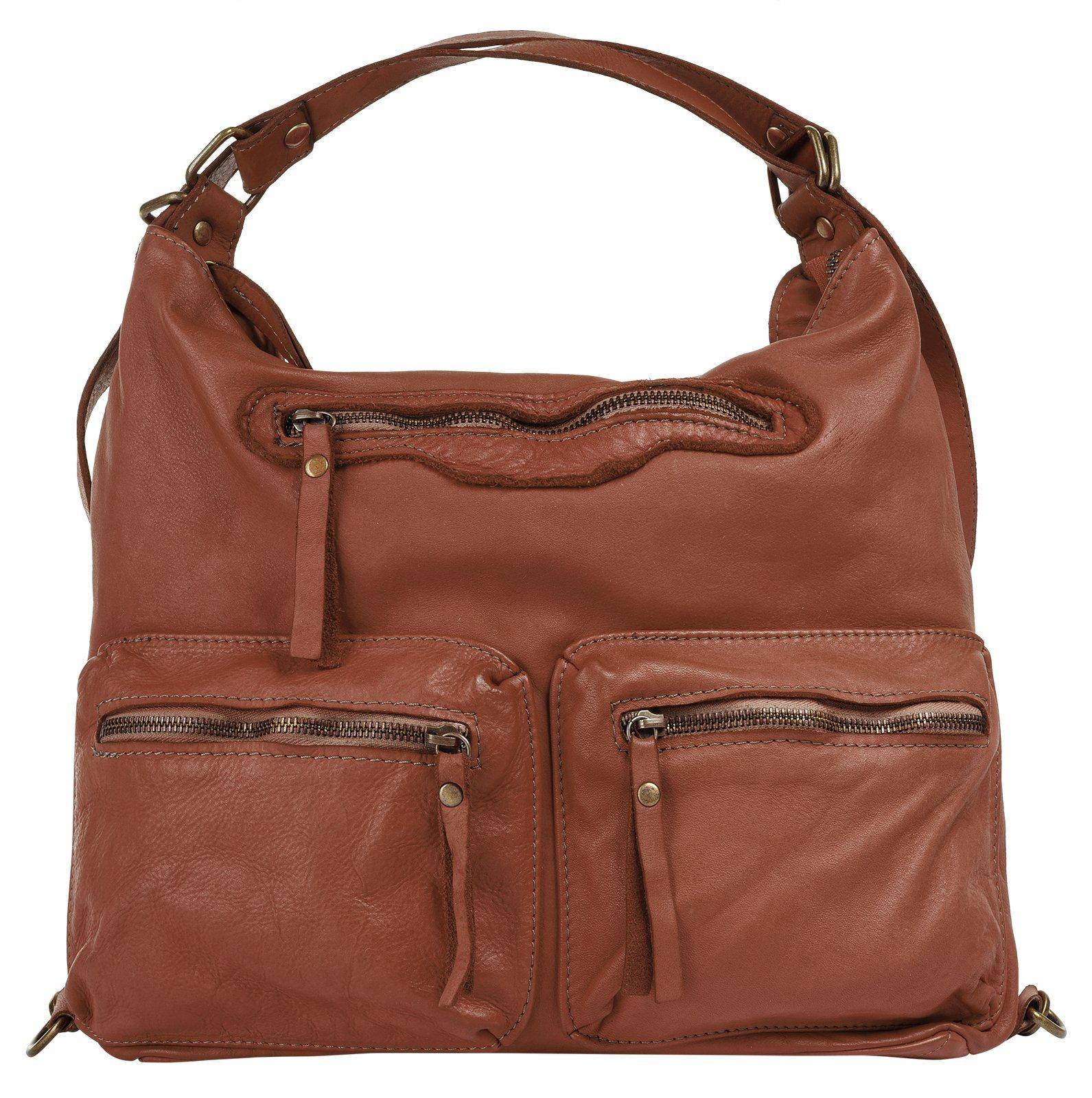 Samantha Look Shopper echt leer, made in italy