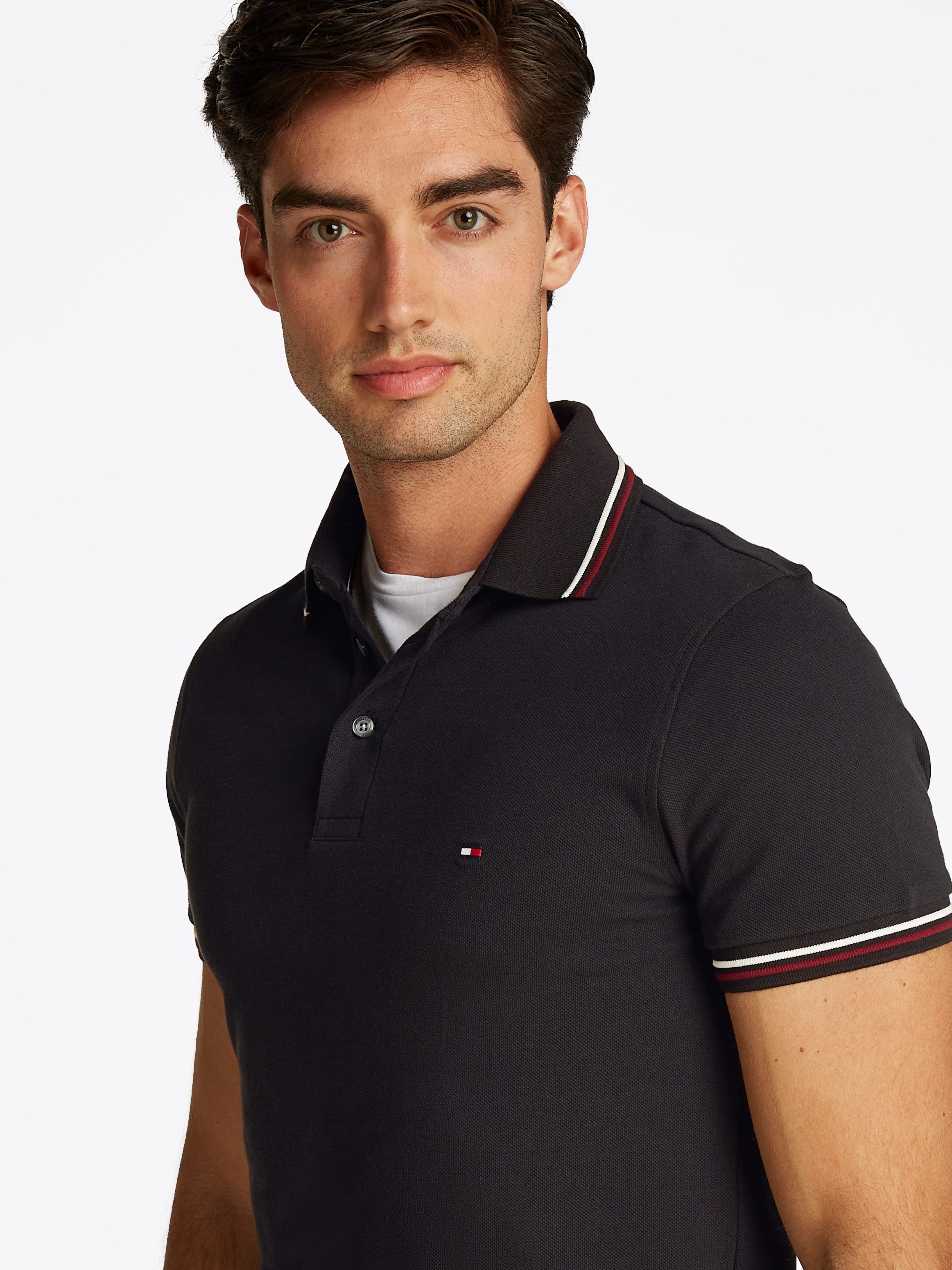 Tommy Hilfiger Poloshirt TIPPED SLIM FIT POLO