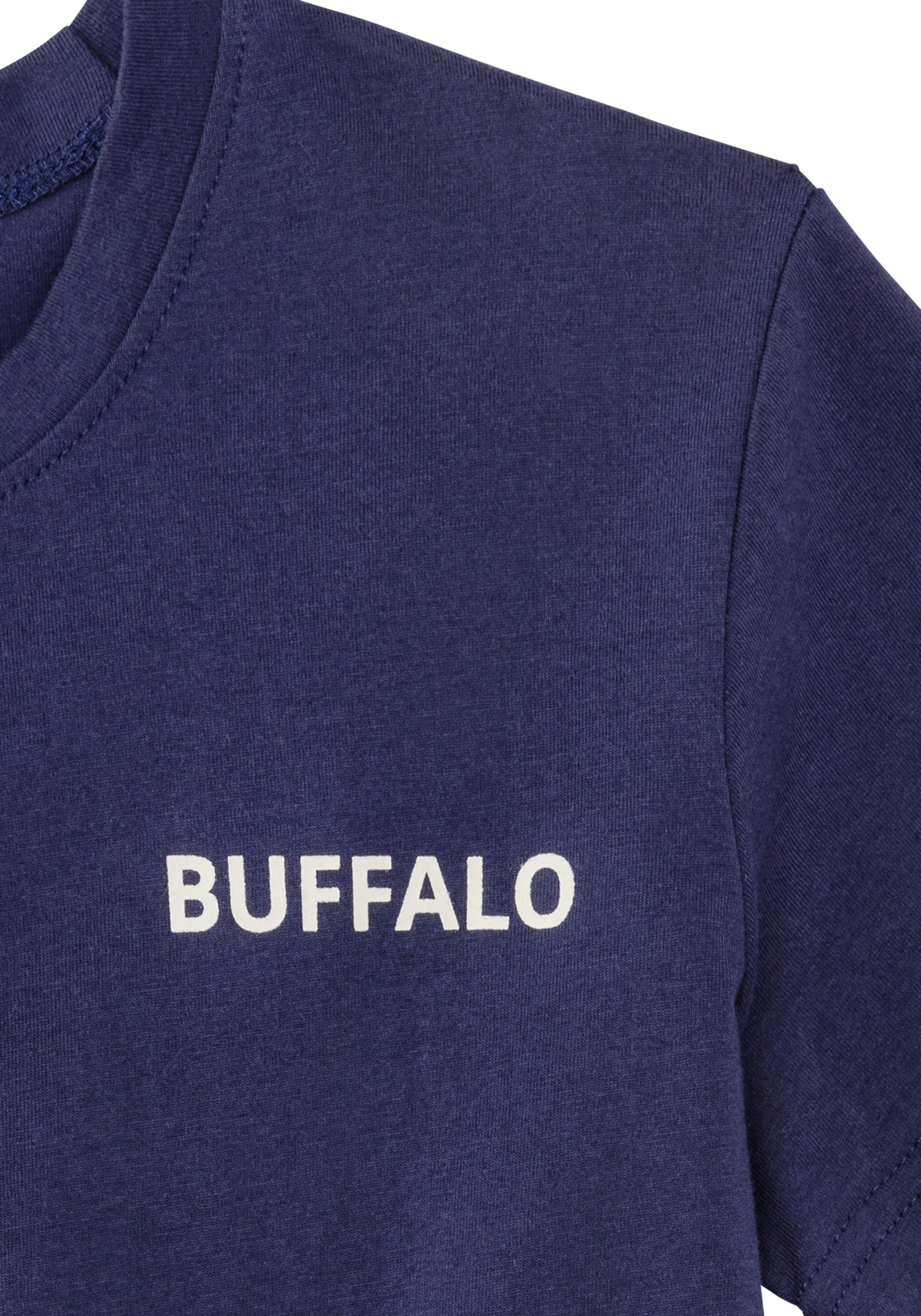 Buffalo Pyjama Pyjama in coole ruitlook (set, 2-delig, 1 stuk)