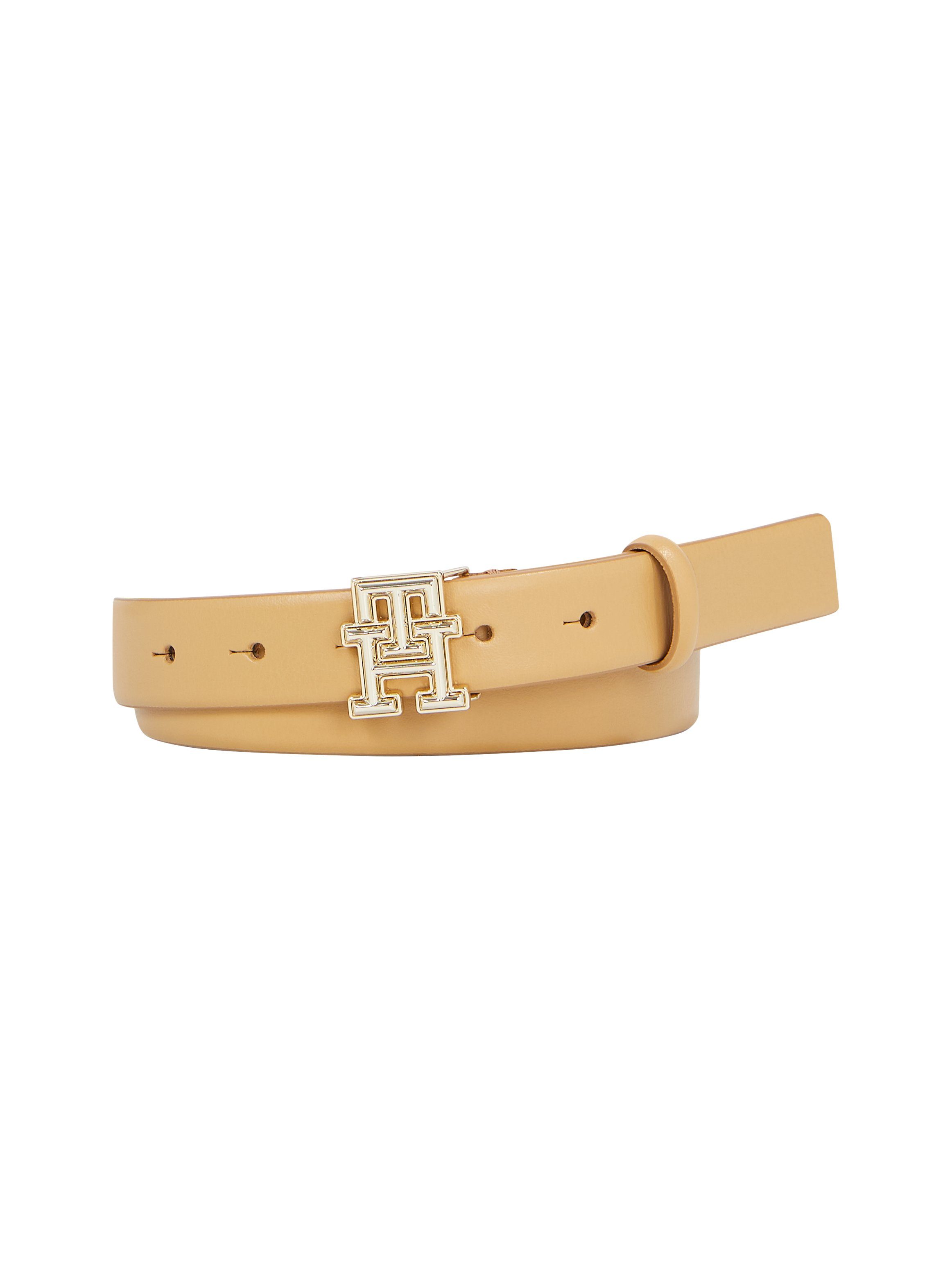 Tommy Hilfiger Leren riem TH LOGO BOMBE 2.5