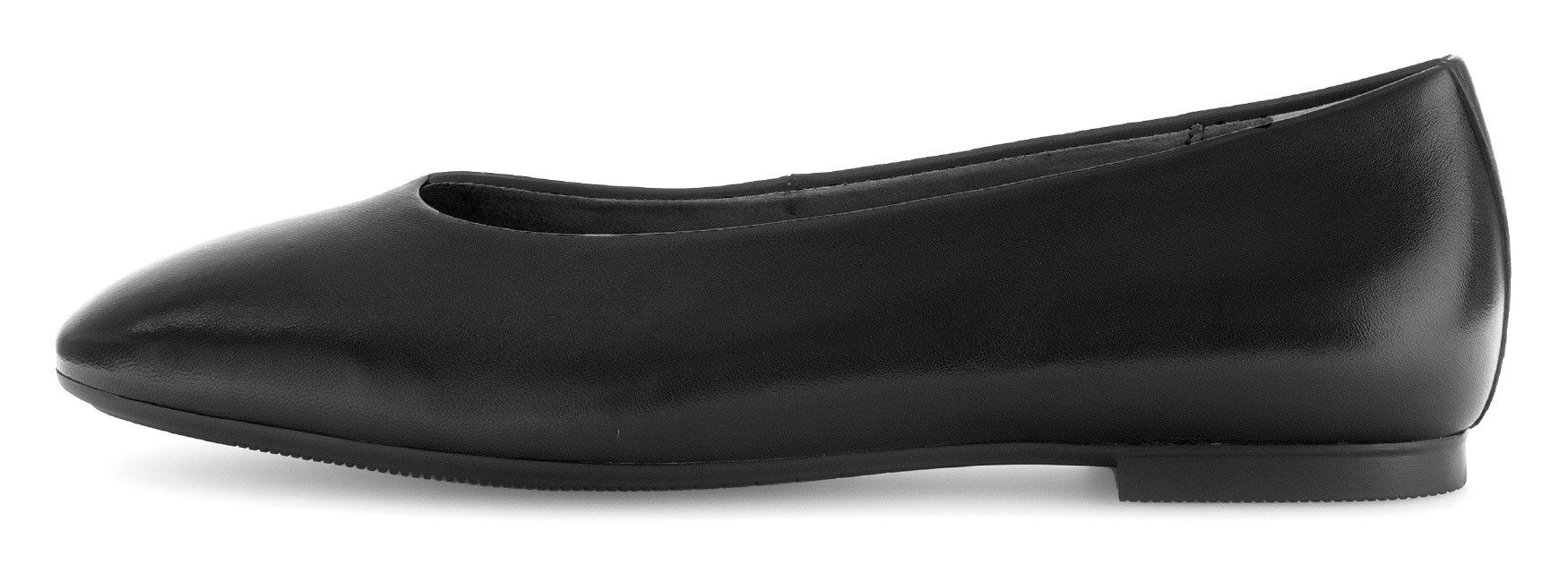 Gabor Ballerina's , blokhak, business schoen, flats, comfortabele schoen in vierkante vorm