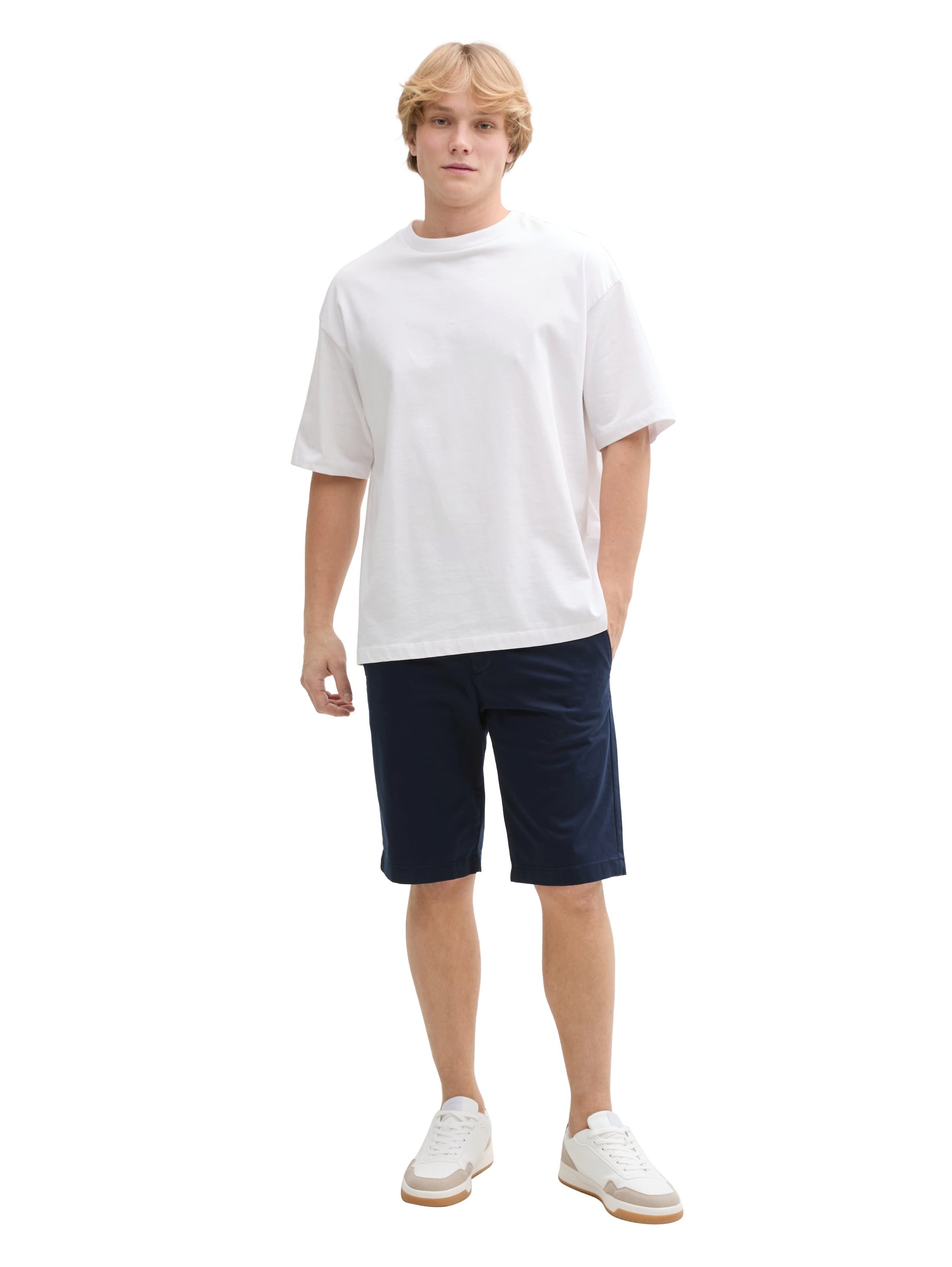 Tom Tailor Denim Chino-short Zomerbroek met zakken