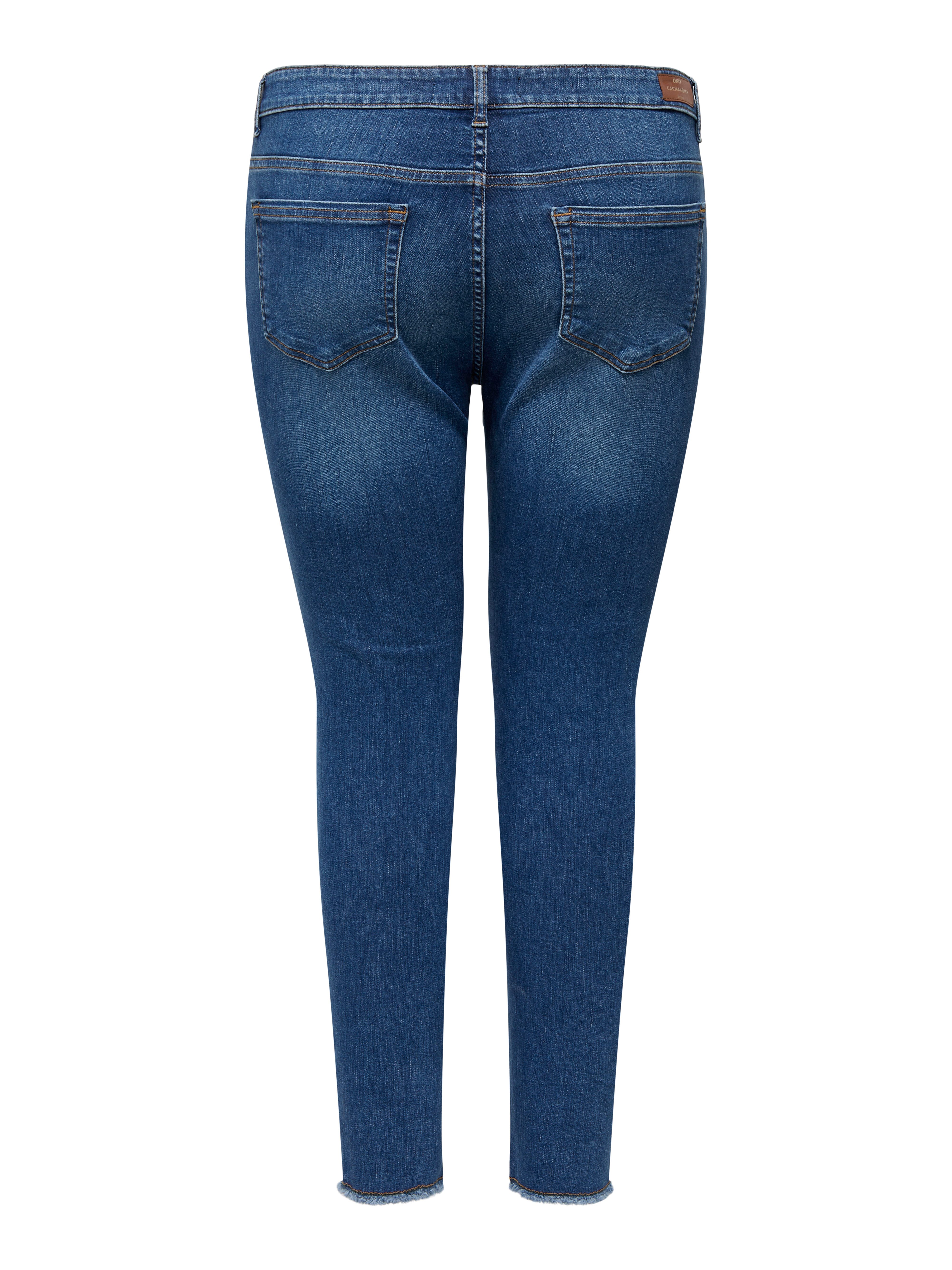ONLY CARMAKOMA Skinny fit jeans CARWILLY REG SK ANK RW DNM TAI263 NOOS