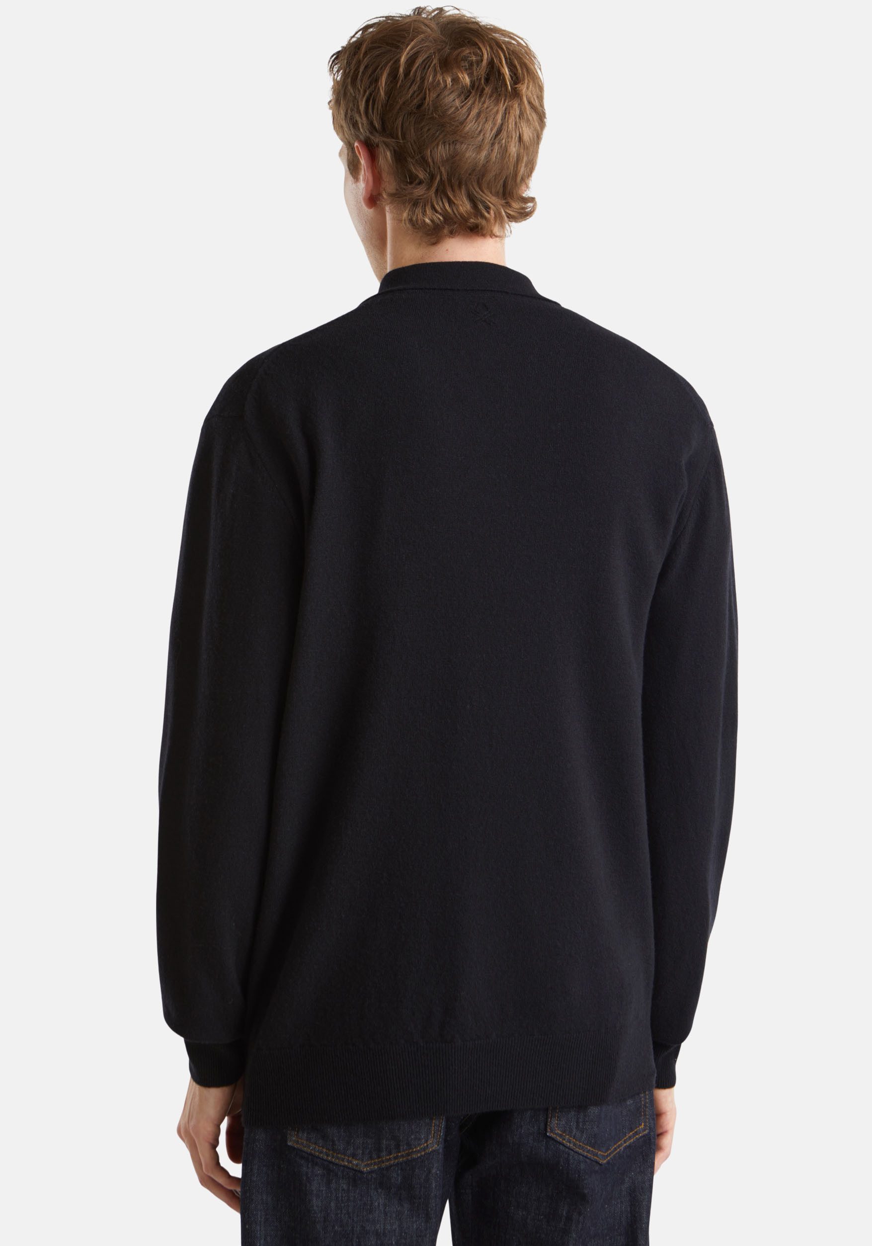 United Colors of Benetton Poloshirt met lange mouwen