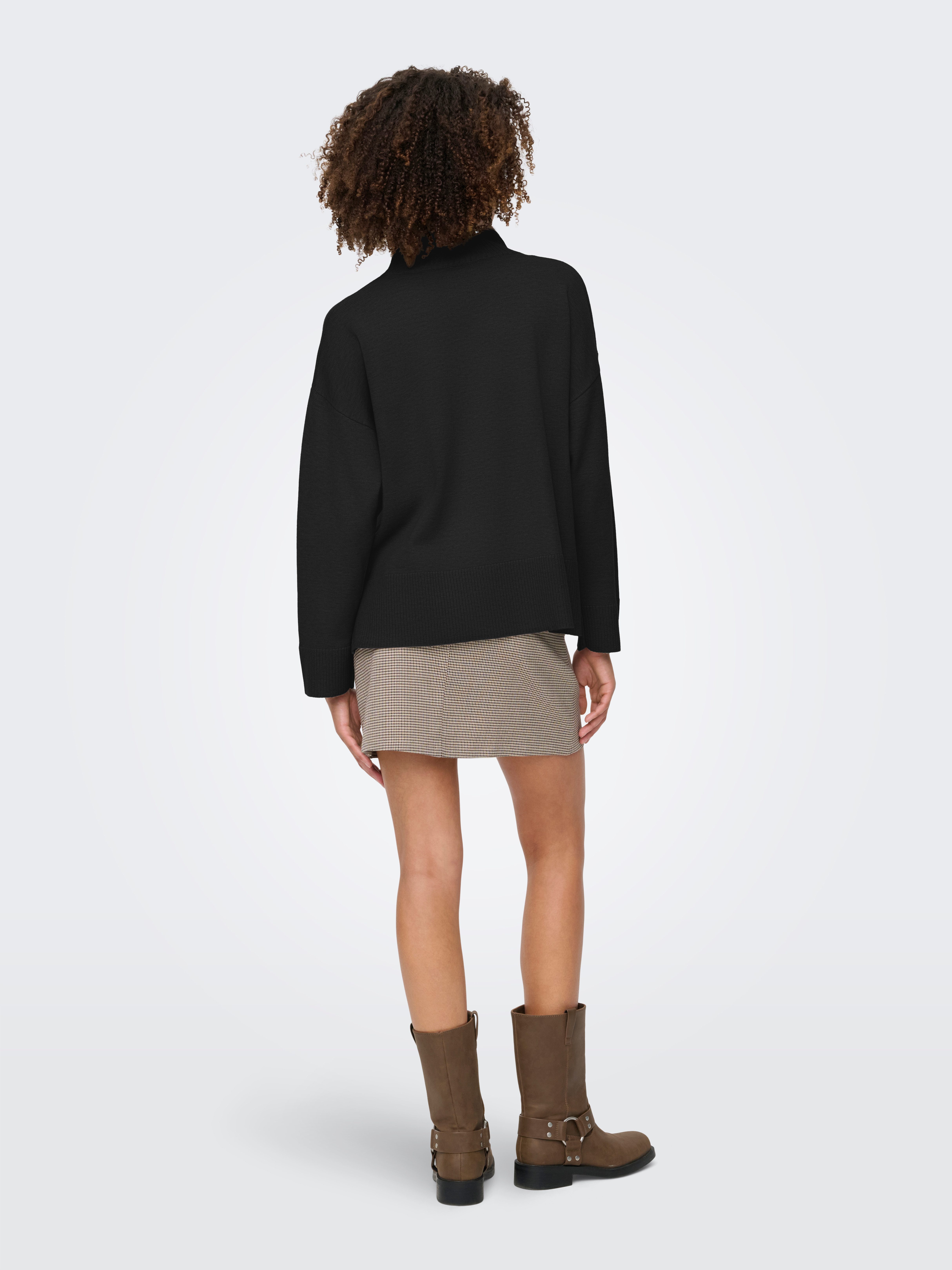 Only Trui met staande kraag ONLCOCO LIFE LS HIGH NECK CC KNT