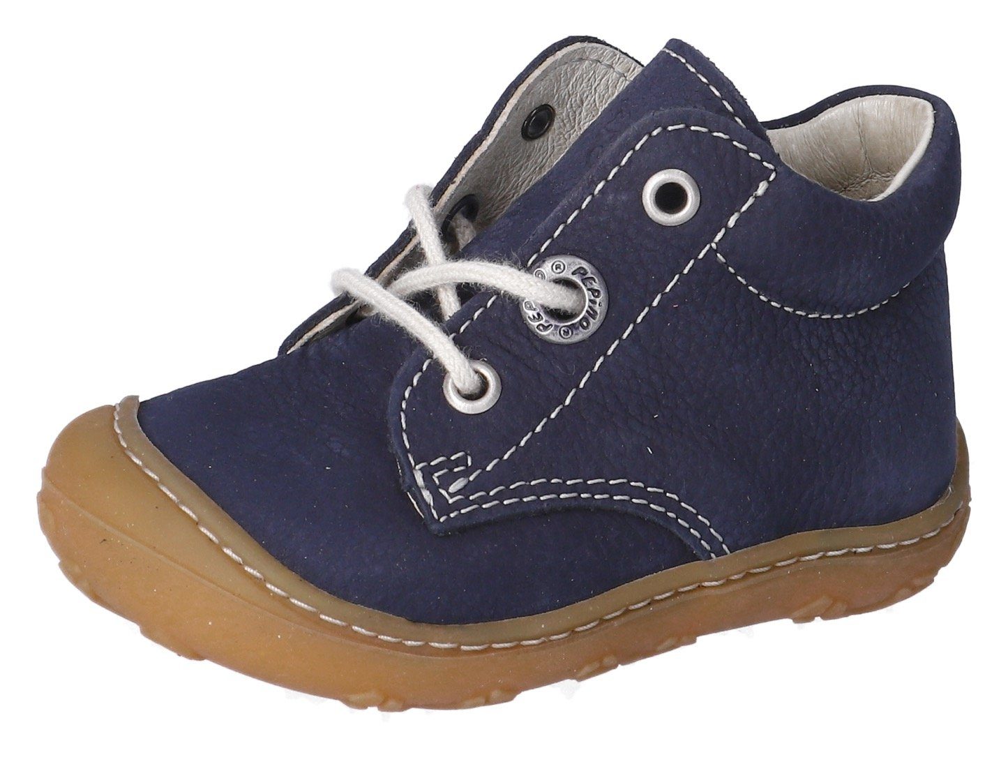 PEPINO by RICOSTA Babyschoentjes Cory 50 WMS: Midden Veterschoen met WMS-systeem, leer, maat sjabloon om te downloaden