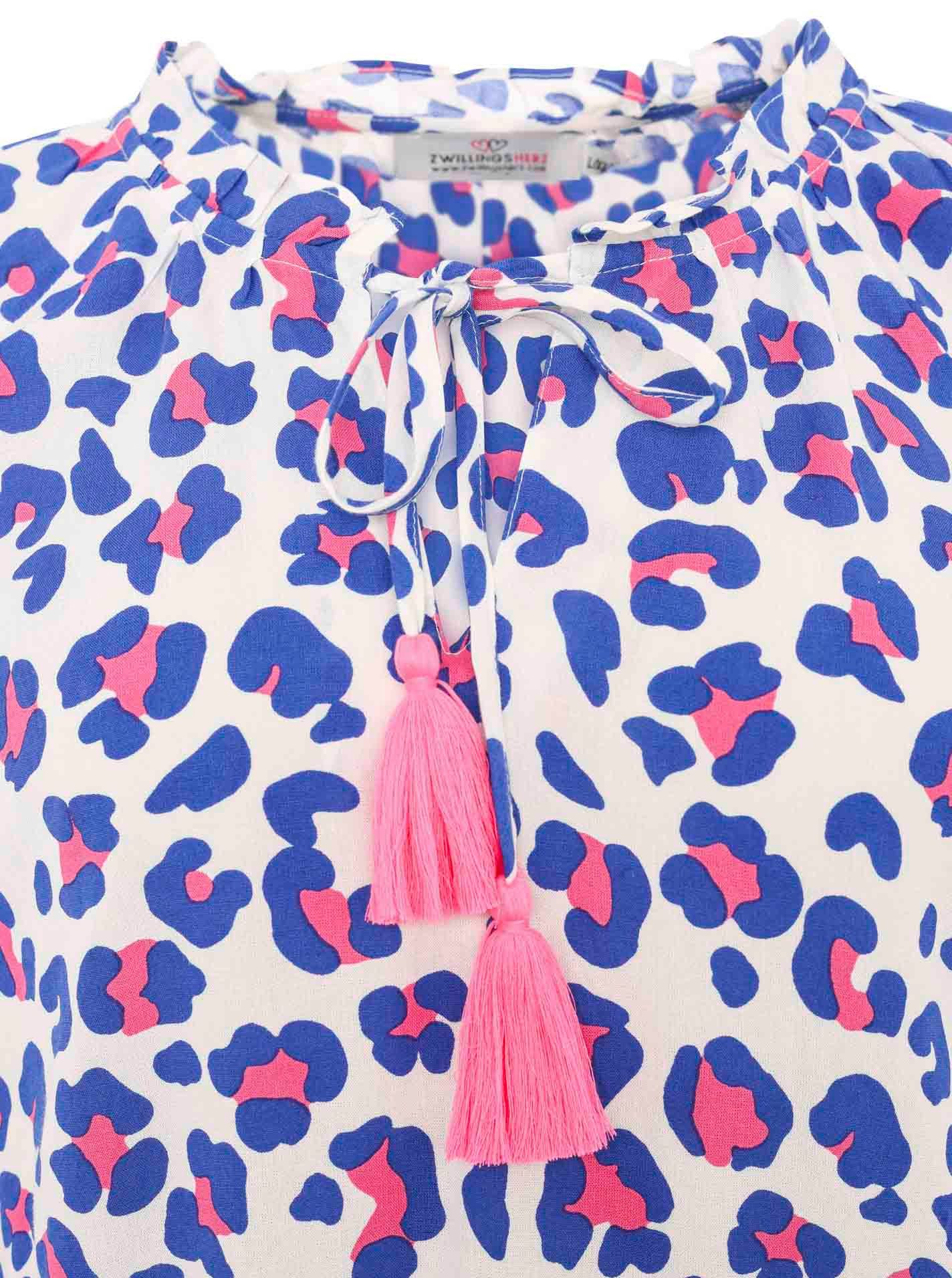 Zwillingsherz Blouse zonder sluiting Colorful Leo