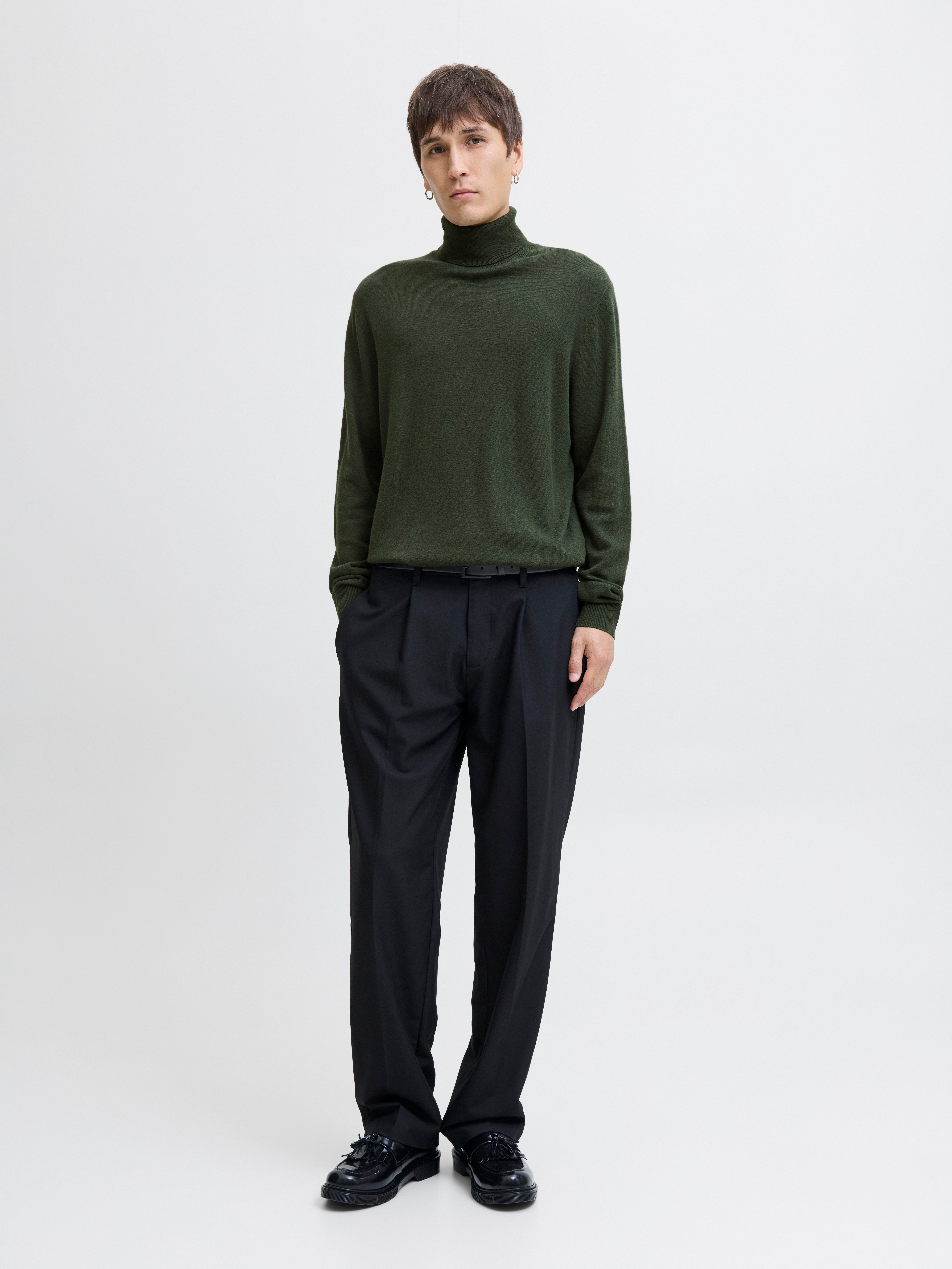 Jack & Jones Coltrui JJEEMIL KNIT ROLL NECK NOOS