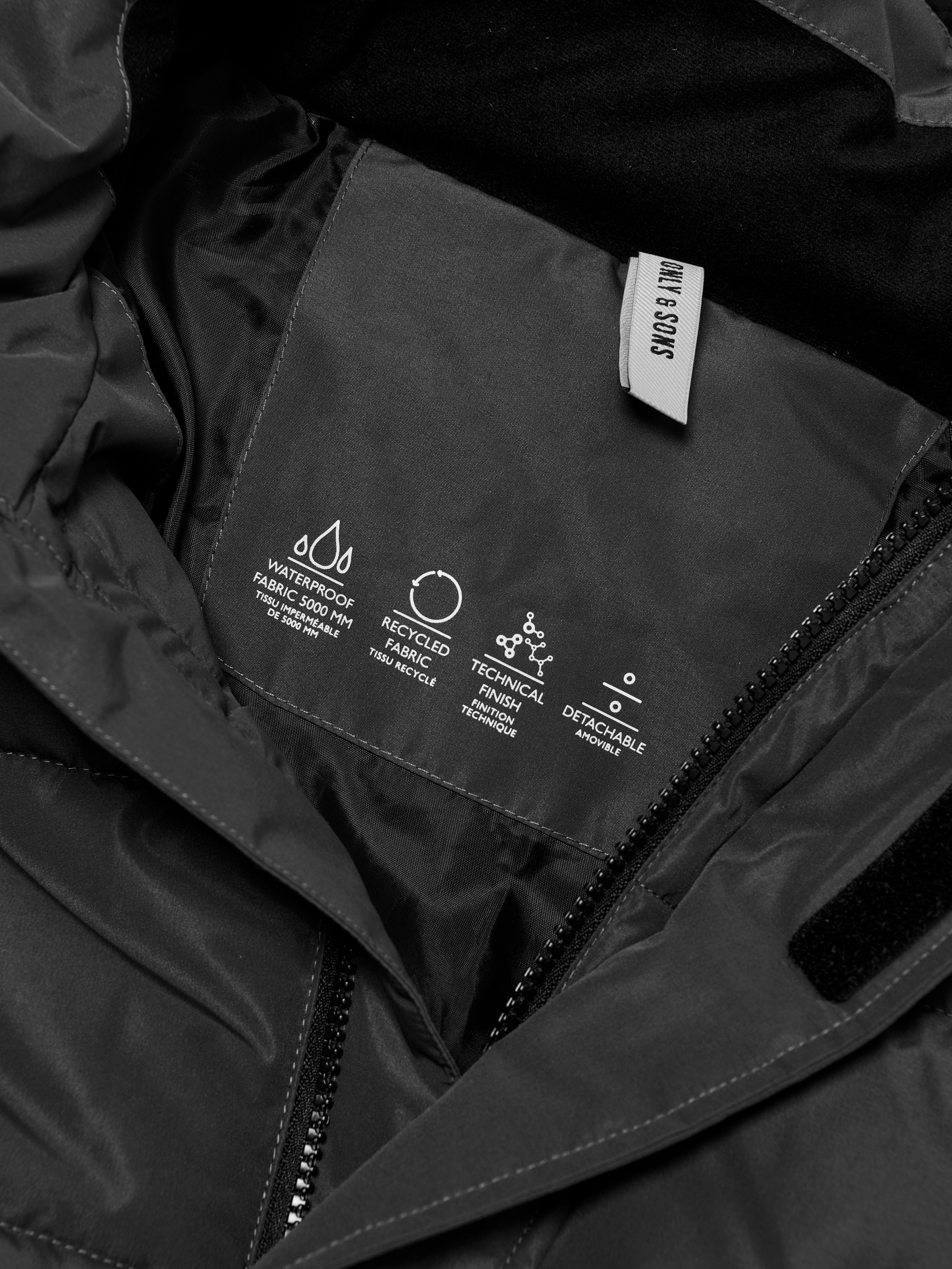 ONLY & SONS Gewatteerde jas ONSCAYSON PUFFA OTW NOOS